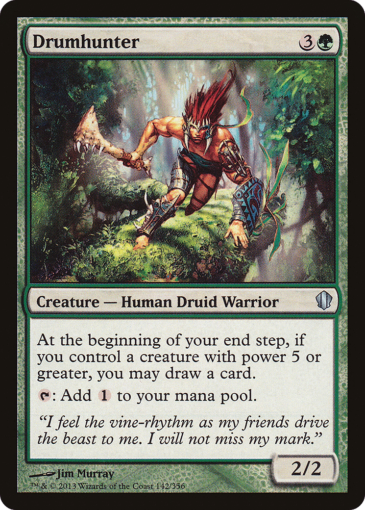Drumhunter — Commander 2013 — Magic: The Gathering