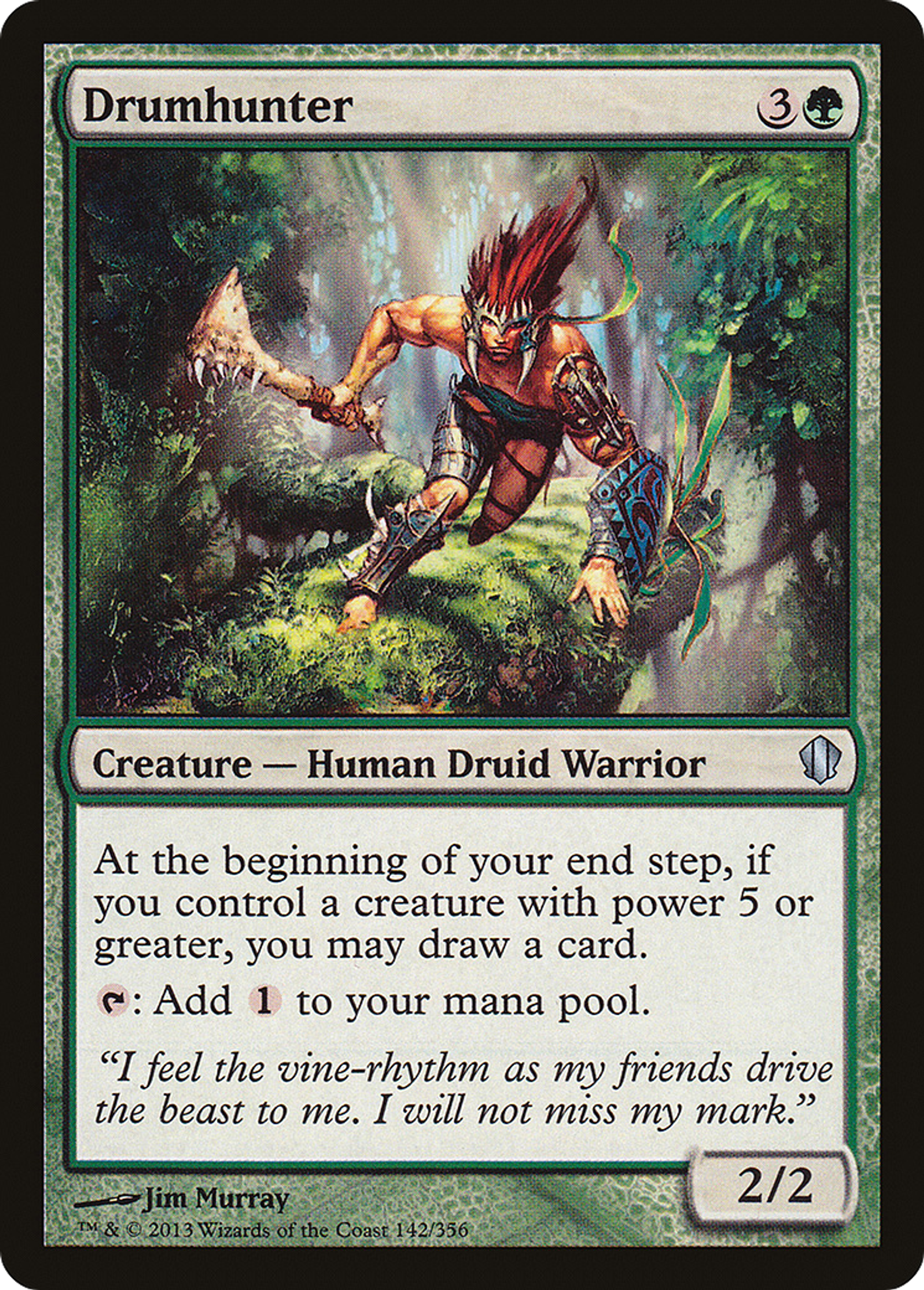 Drumhunter — Commander 2013 — Magic: The Gathering