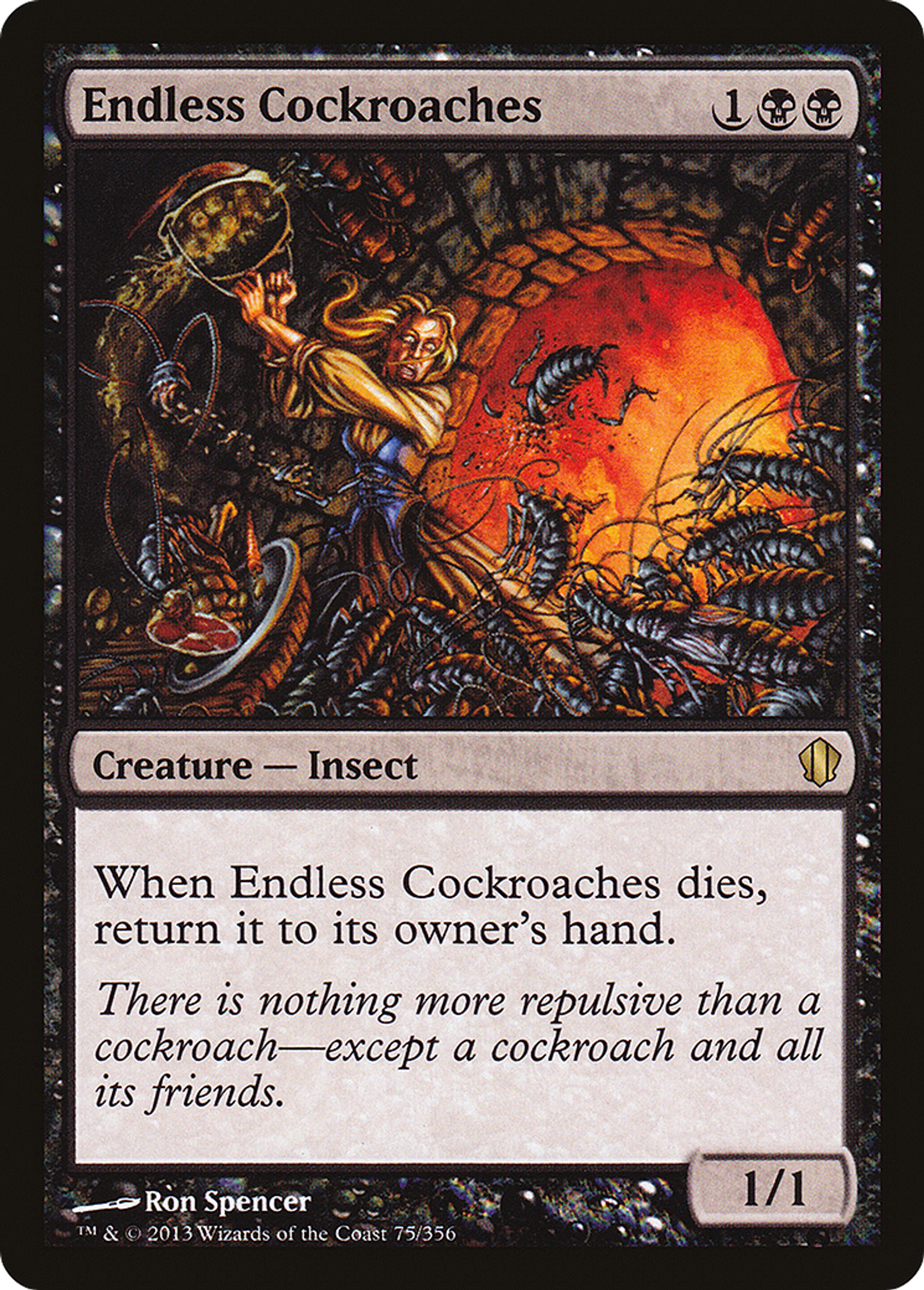 Endless Cockroaches — Commander 2013 — Magic: The Gathering