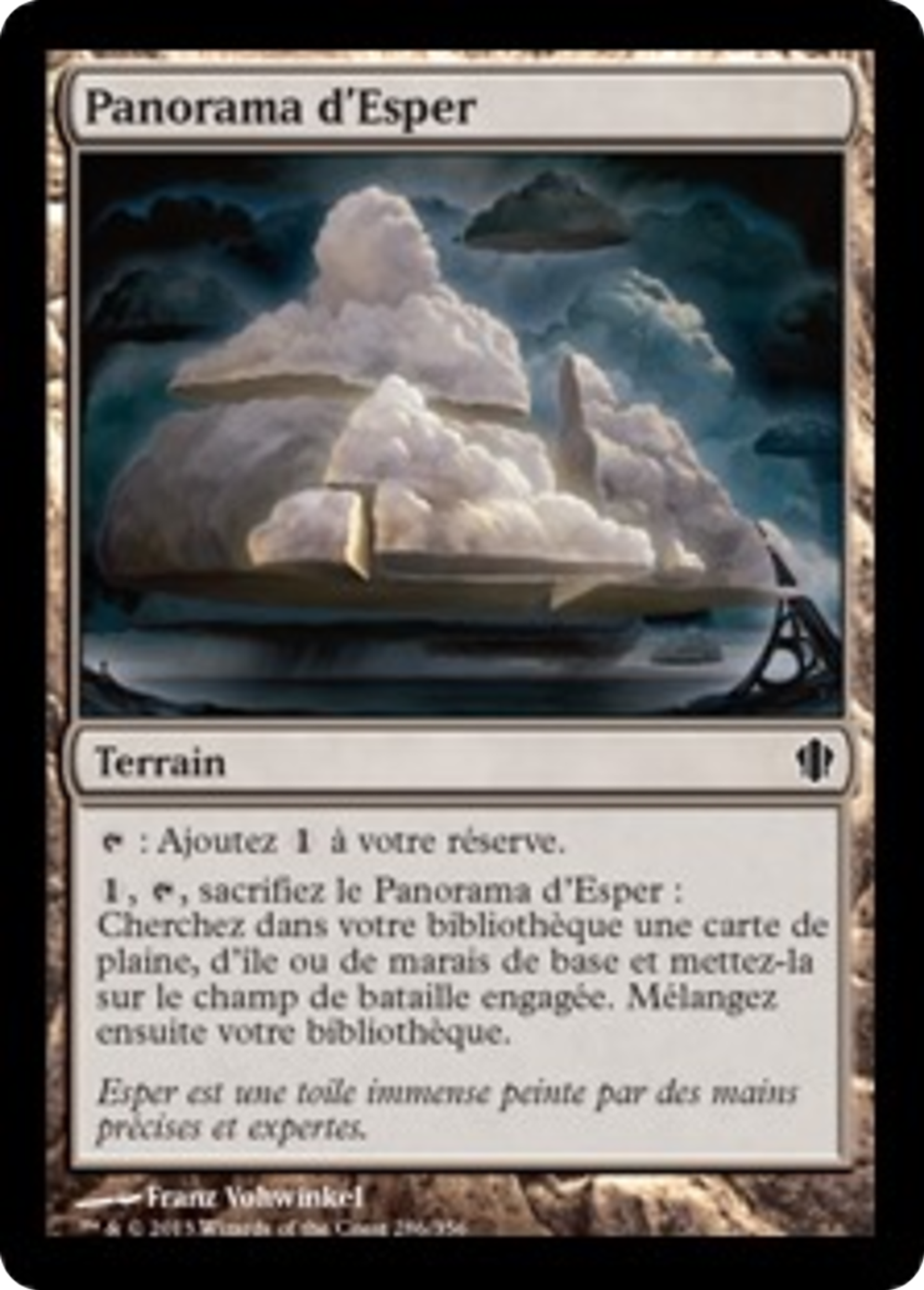 Panorama d'Esper — Commander 2013 — Magic: The Gathering