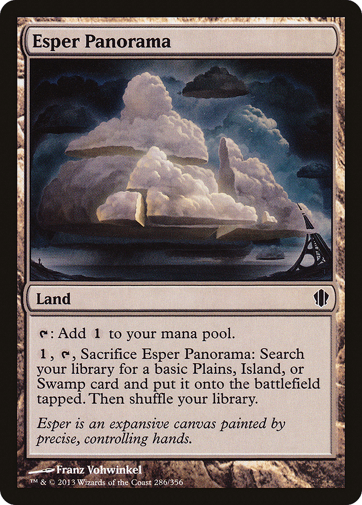 Esper Panorama — Commander 2013 — Magic: The Gathering