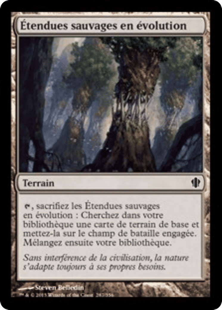 Étendues sauvages en évolution — Commander 2013 — Magic: The Gathering