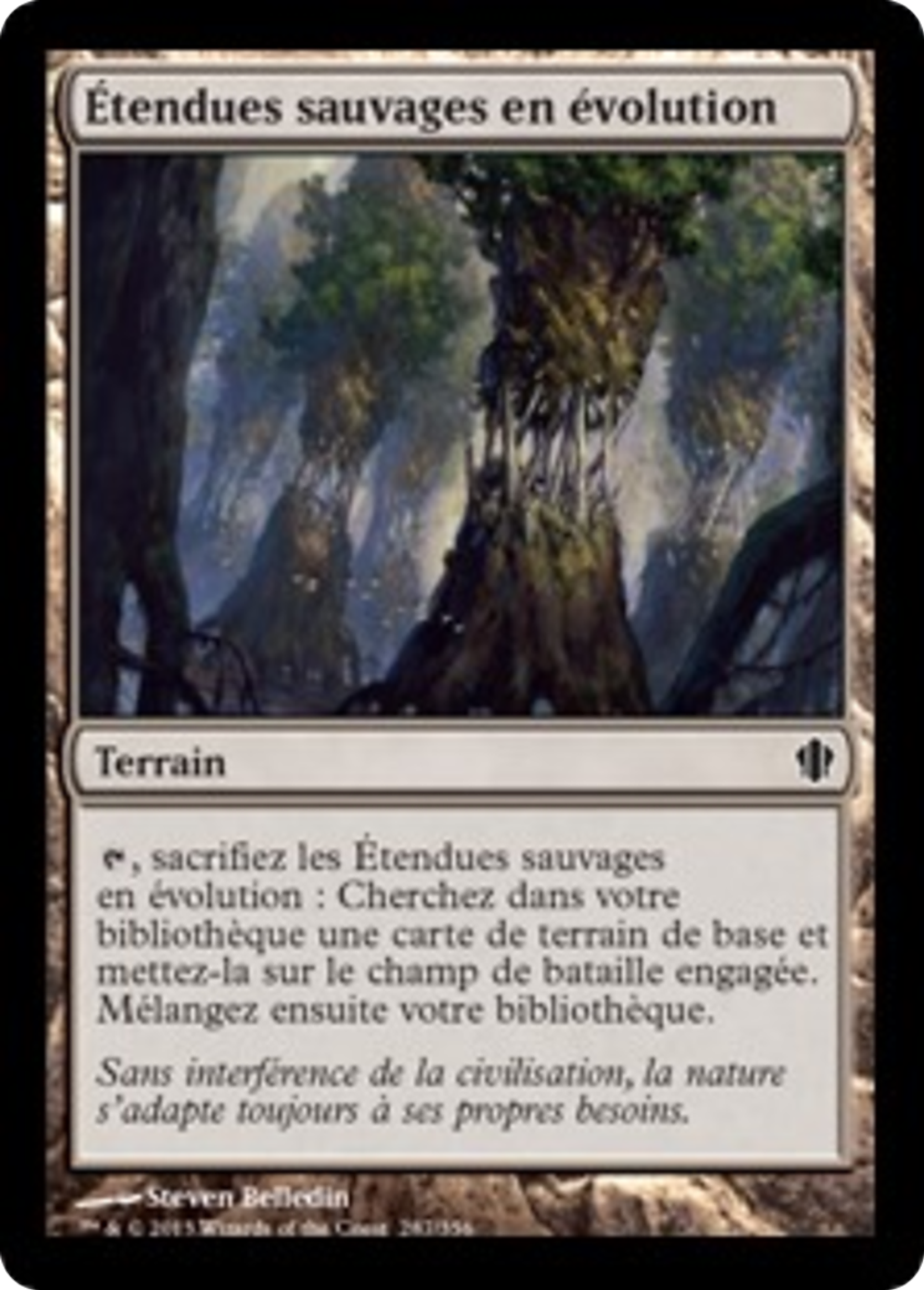 Étendues sauvages en évolution — Commander 2013 — Magic: The Gathering