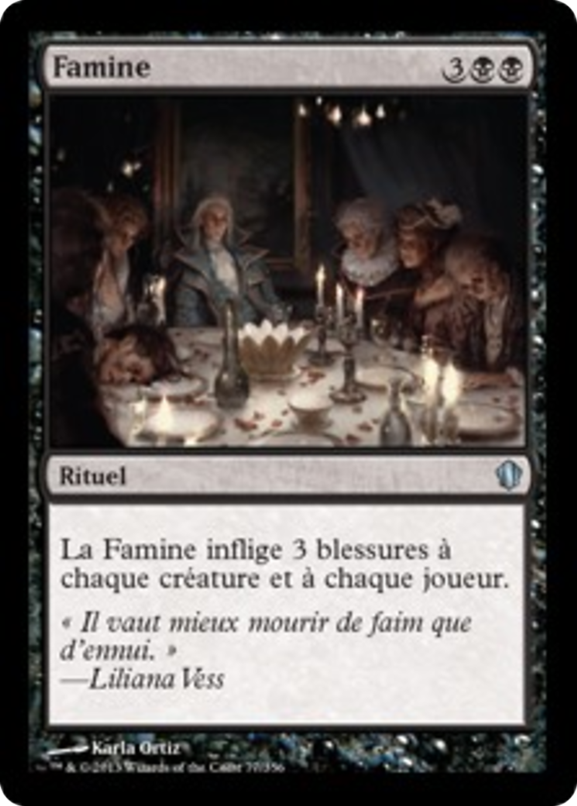 Famine — Commander 2013 — Magic: The Gathering