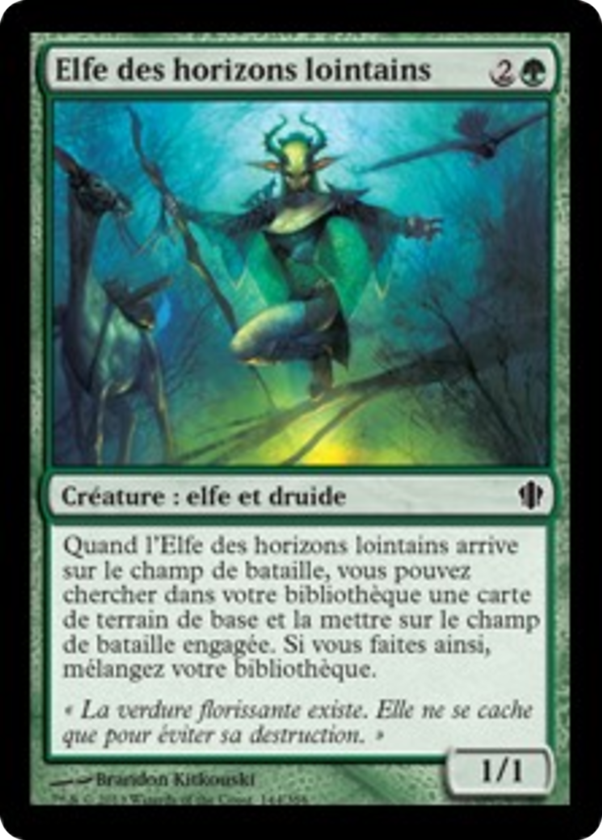 Elfe des horizons lointains — Commander 2013 — Magic: The Gathering