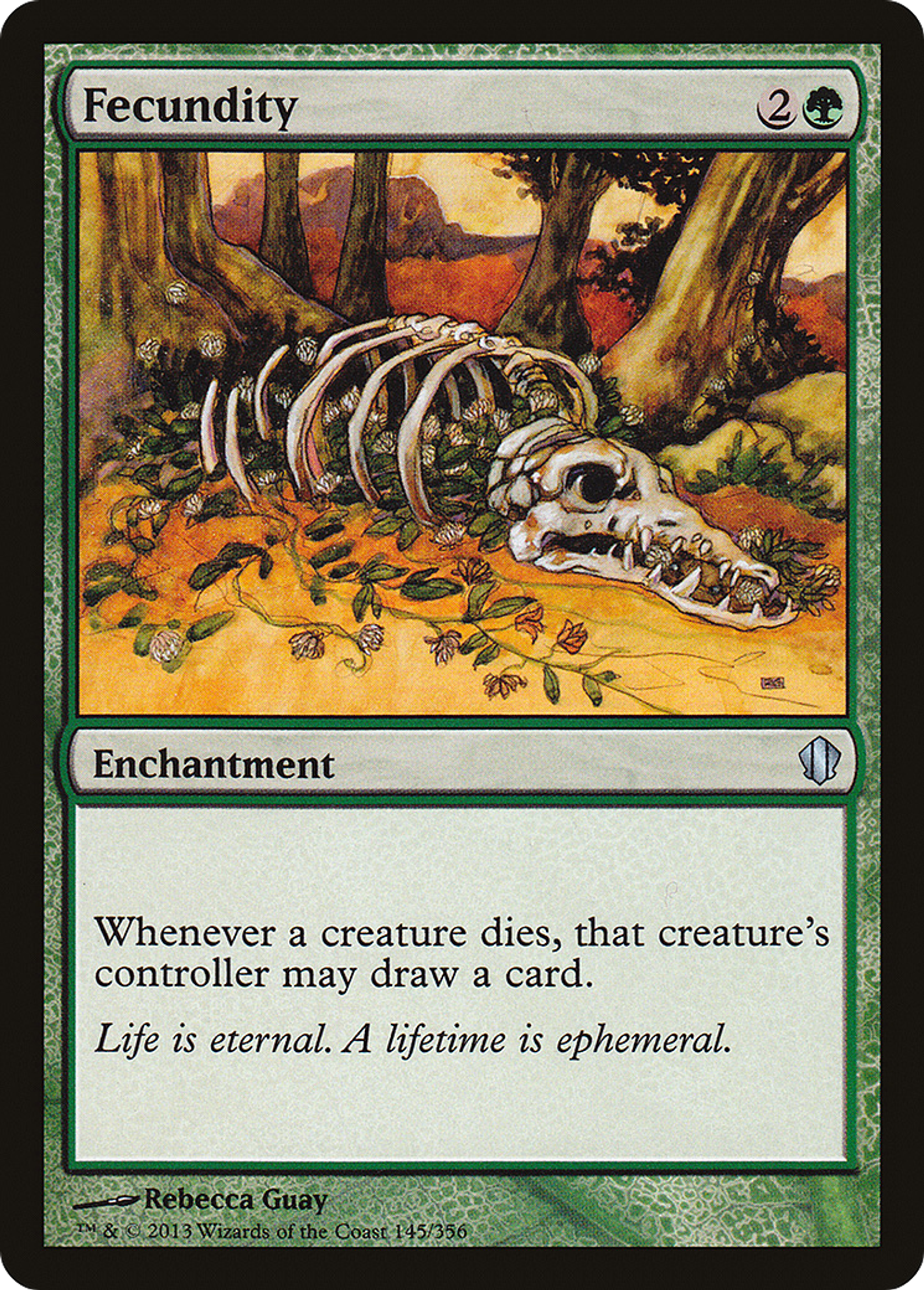 Fecundity — Commander 2013 — Magic: The Gathering