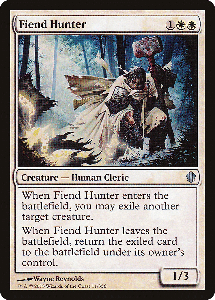 Fiend Hunter — Commander 2013 — Magic: The Gathering