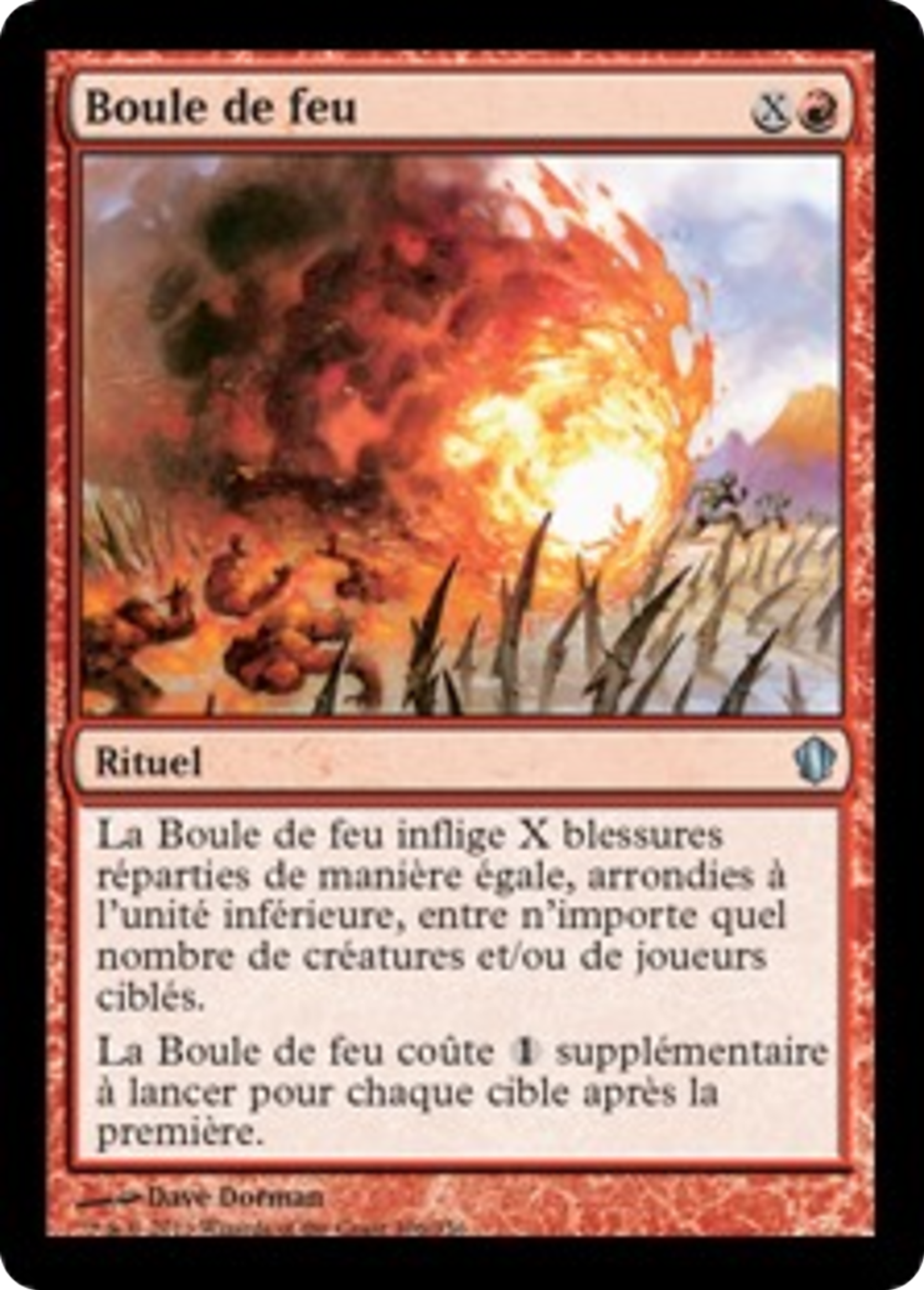 Boule de feu — Commander 2013 — Magic: The Gathering
