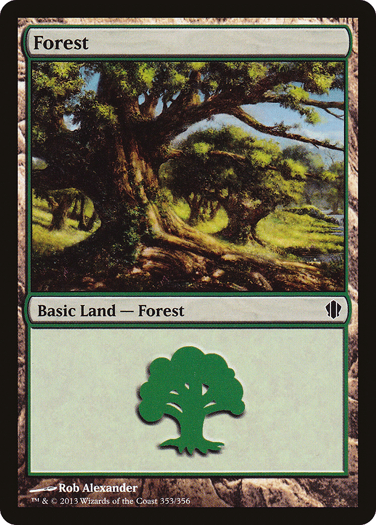 Forest — Commander 2013 — Magic: The Gathering