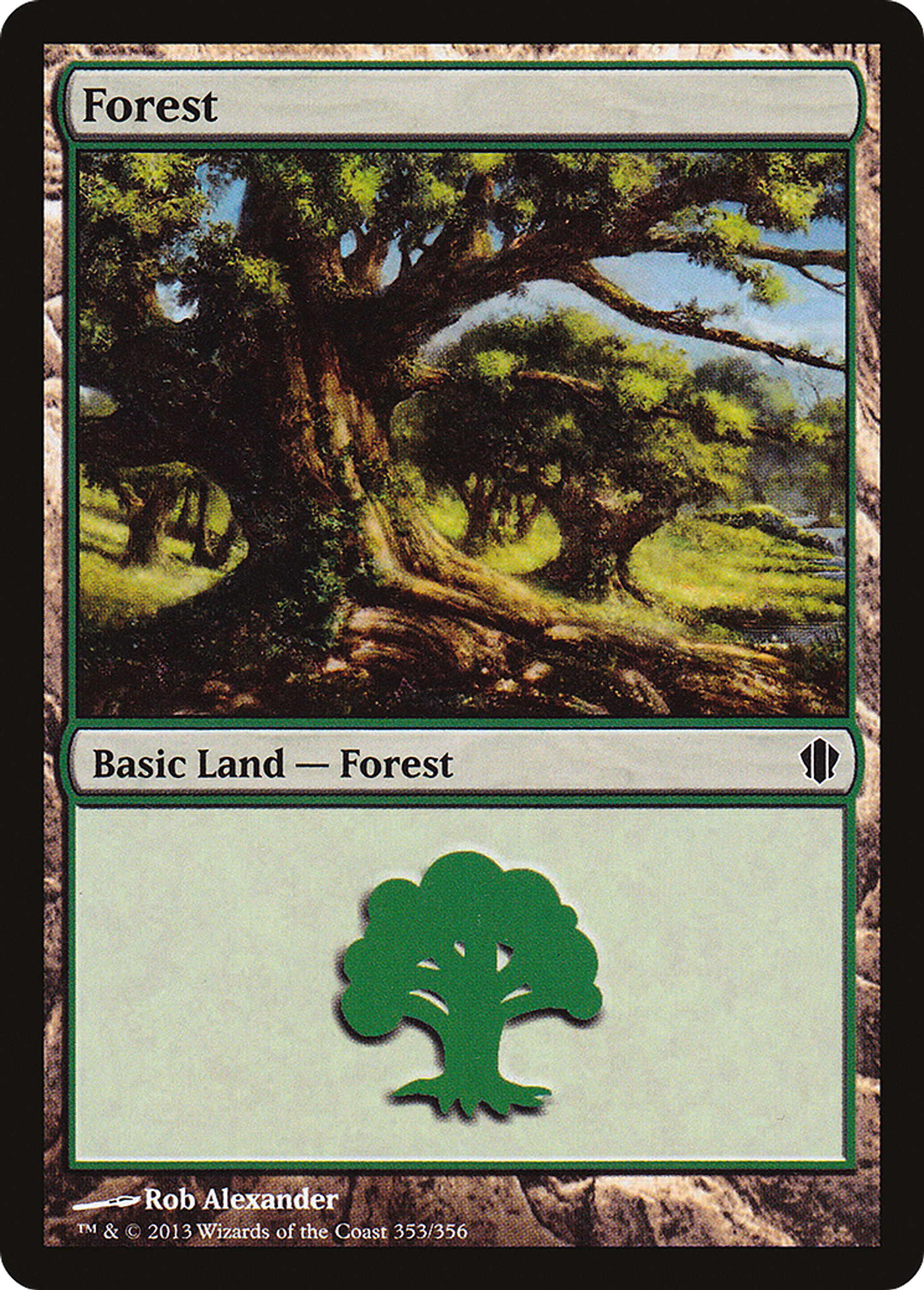 Forest — Commander 2013 — Magic: The Gathering