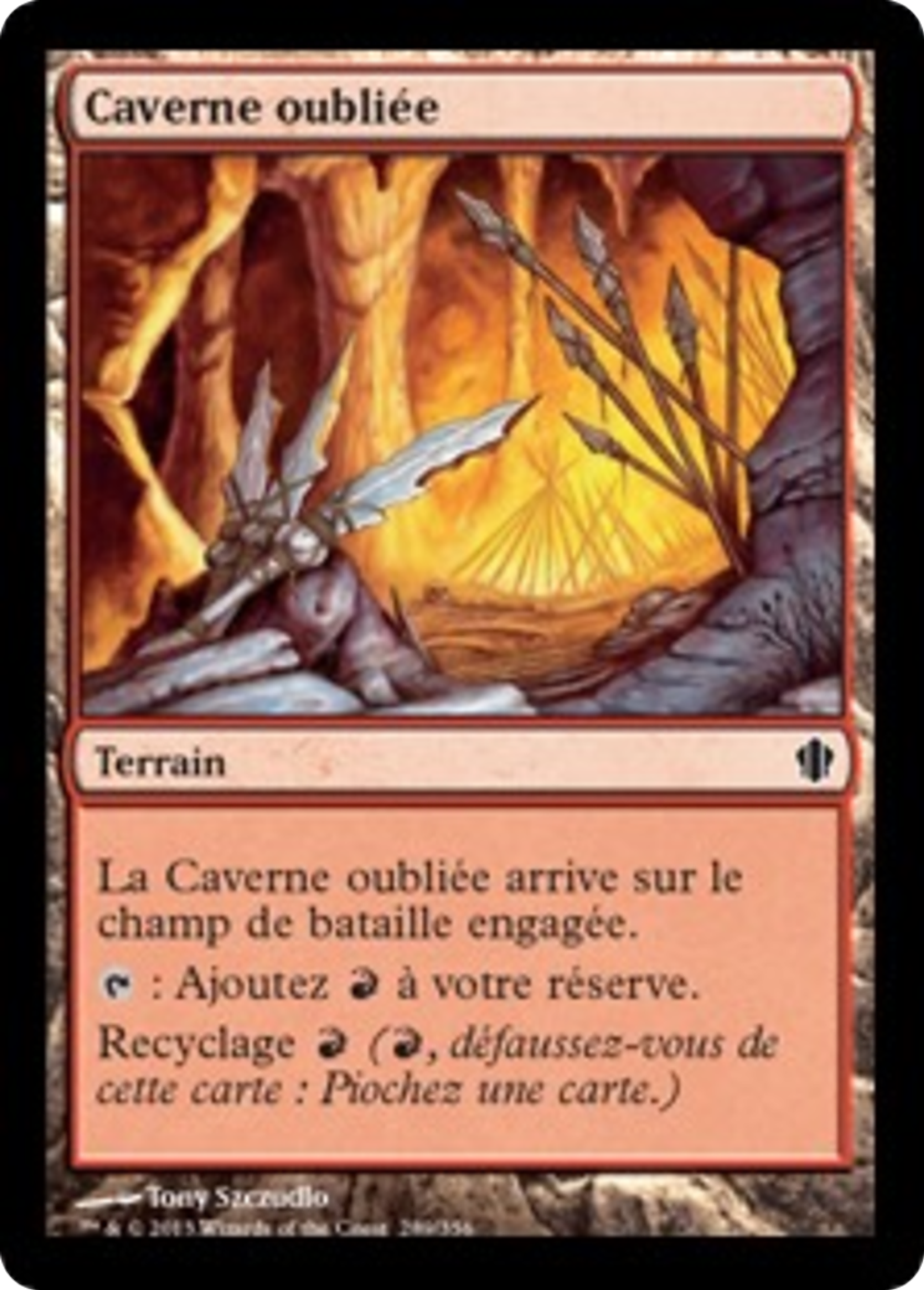 Caverne oubliée — Commander 2013 — Magic: The Gathering