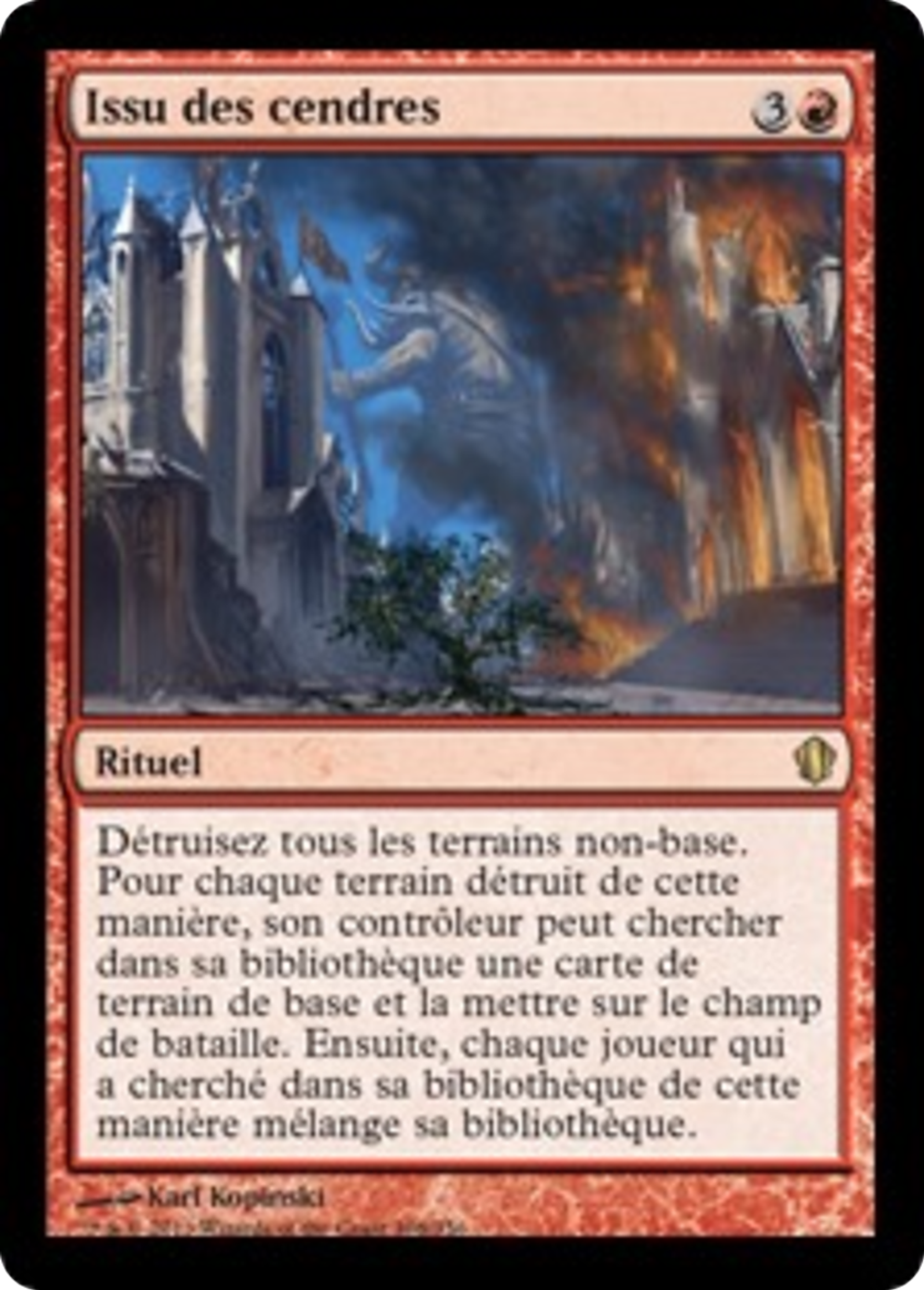Issu des cendres — Commander 2013 — Magic: The Gathering