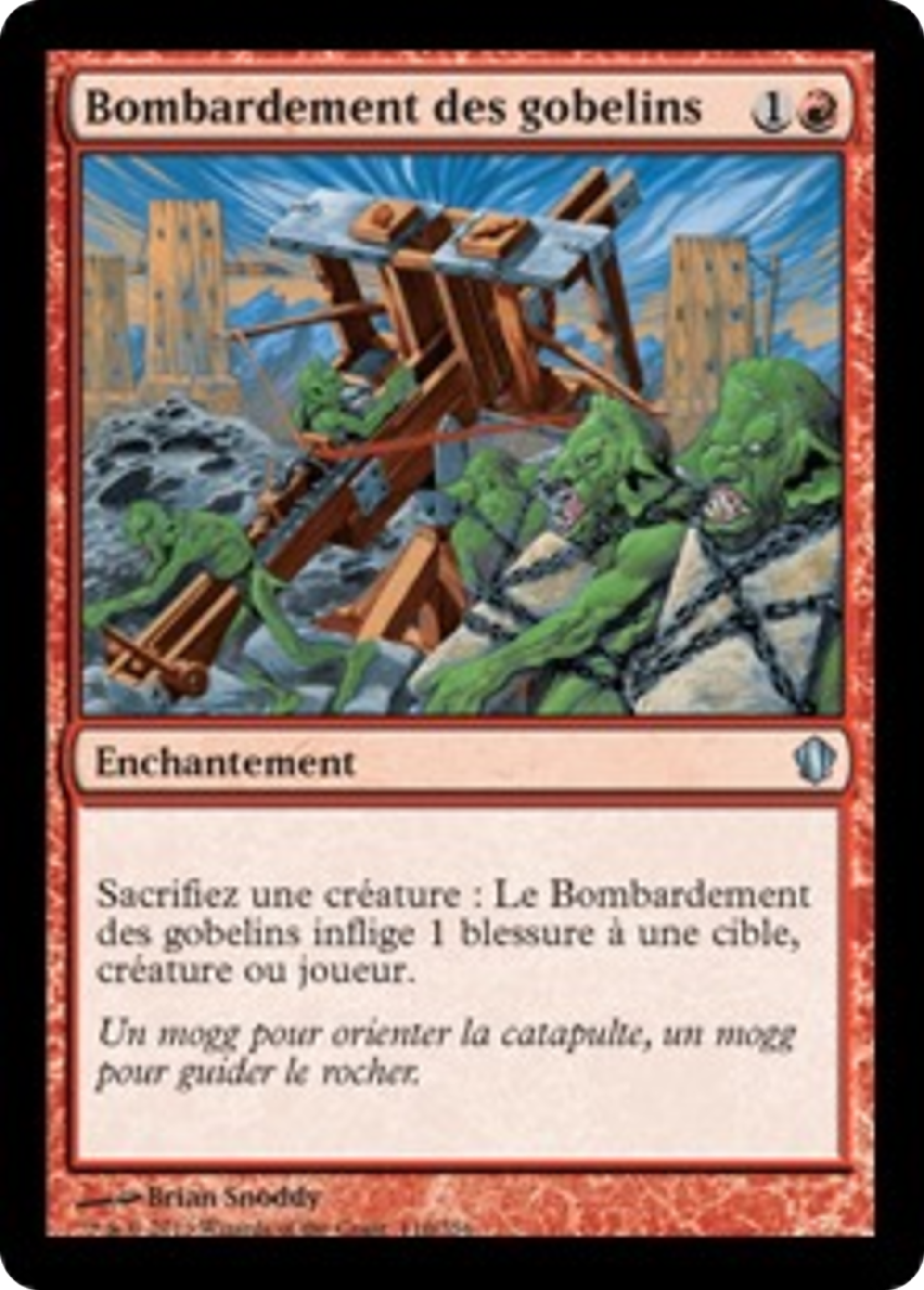 Bombardement des gobelins — Commander 2013 — Magic: The Gathering