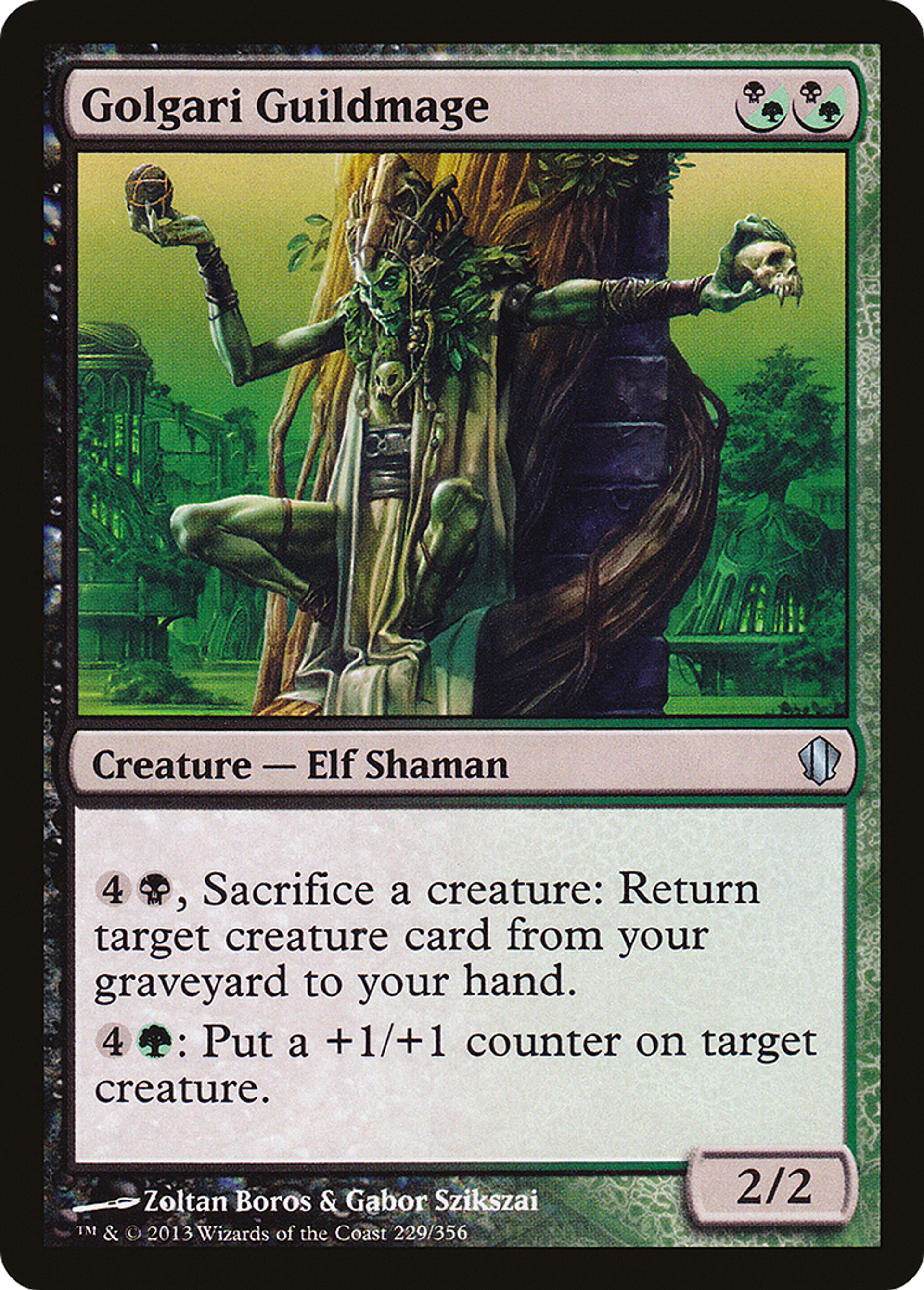 Golgari Guildmage — Commander 2013 — Magic: The Gathering