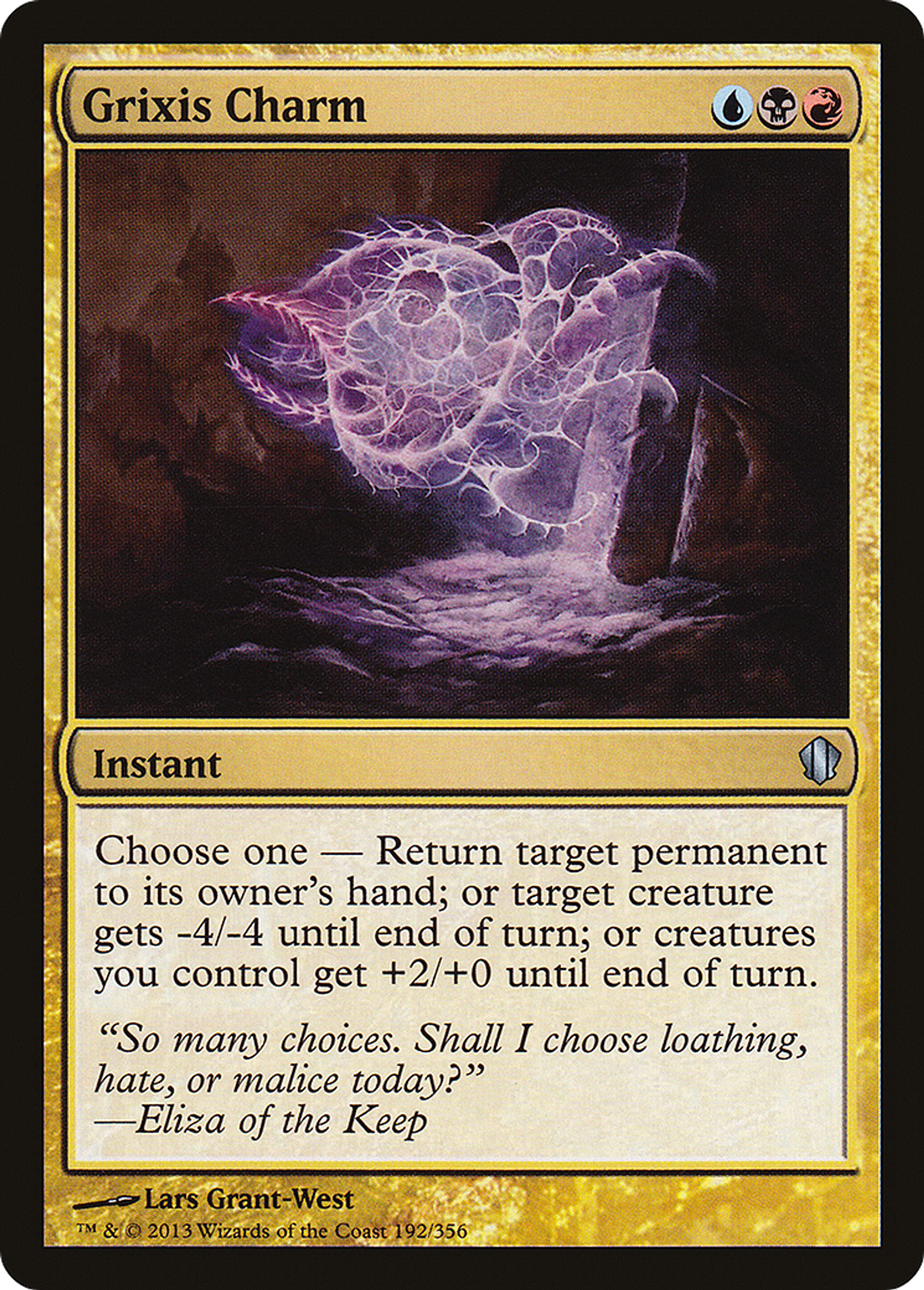 Grixis Charm — Commander 2013 — Magic: The Gathering