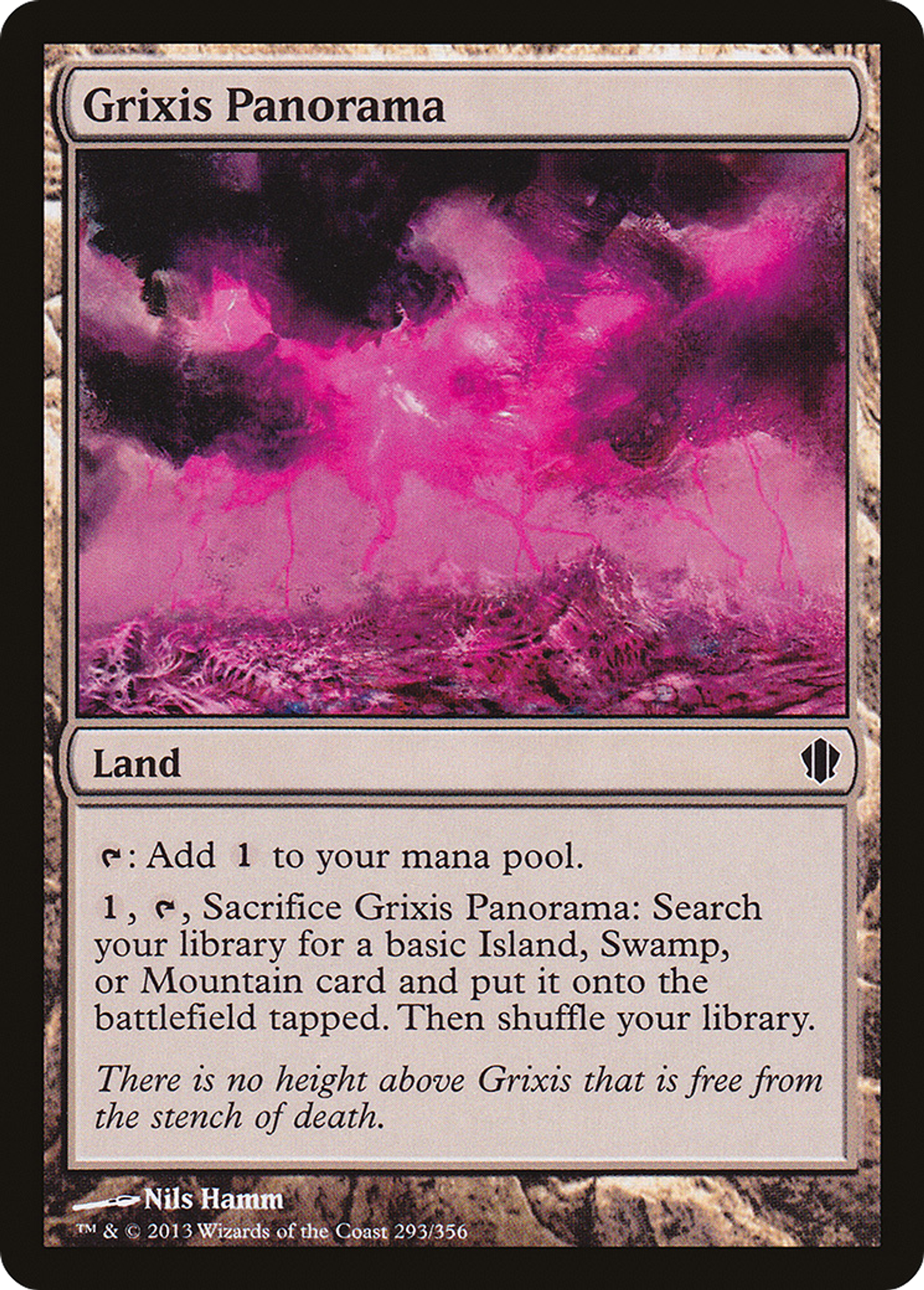 Grixis Panorama — Commander 2013 — Magic: The Gathering