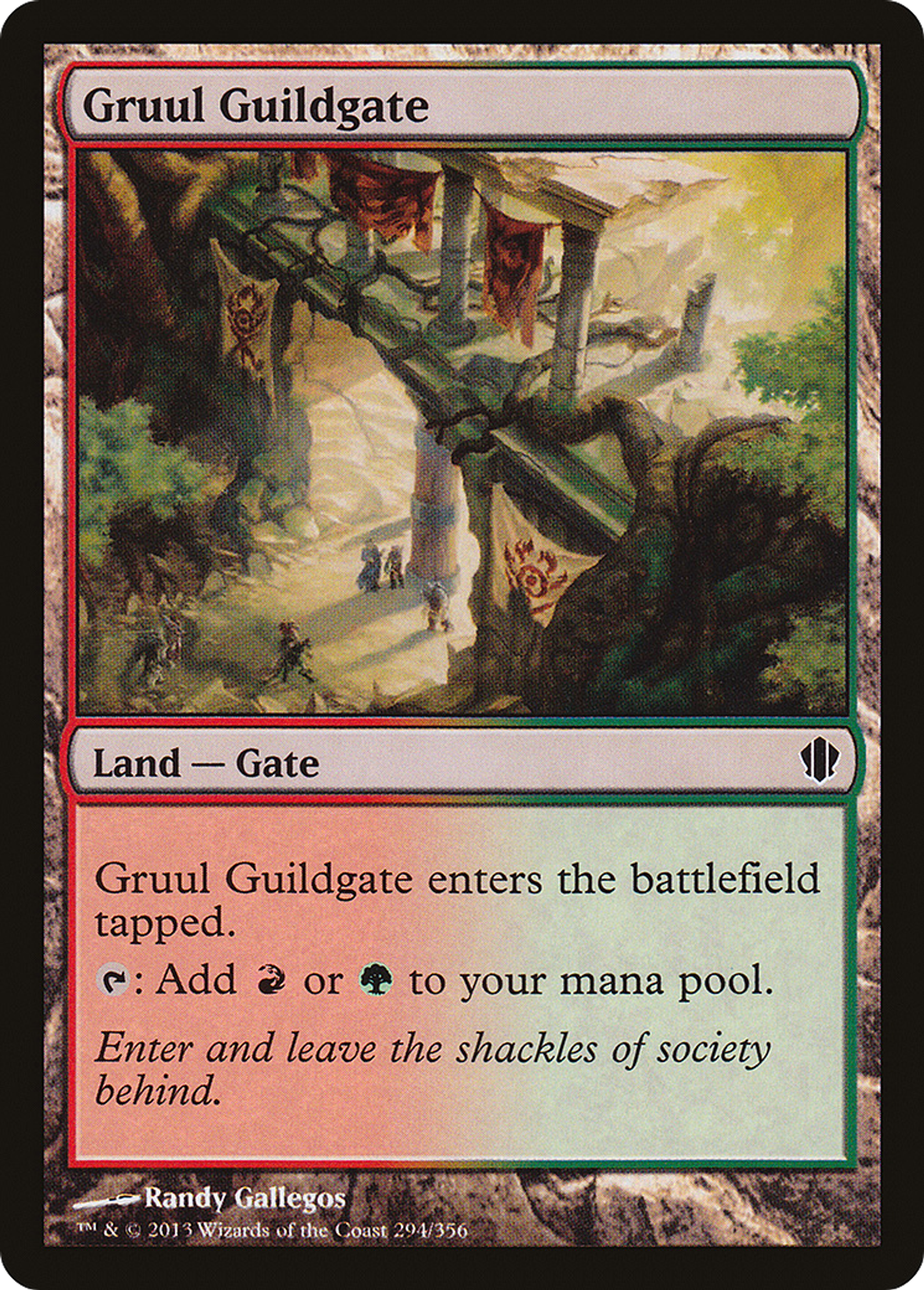 Gruul Guildgate — Commander 2013 — Magic: The Gathering