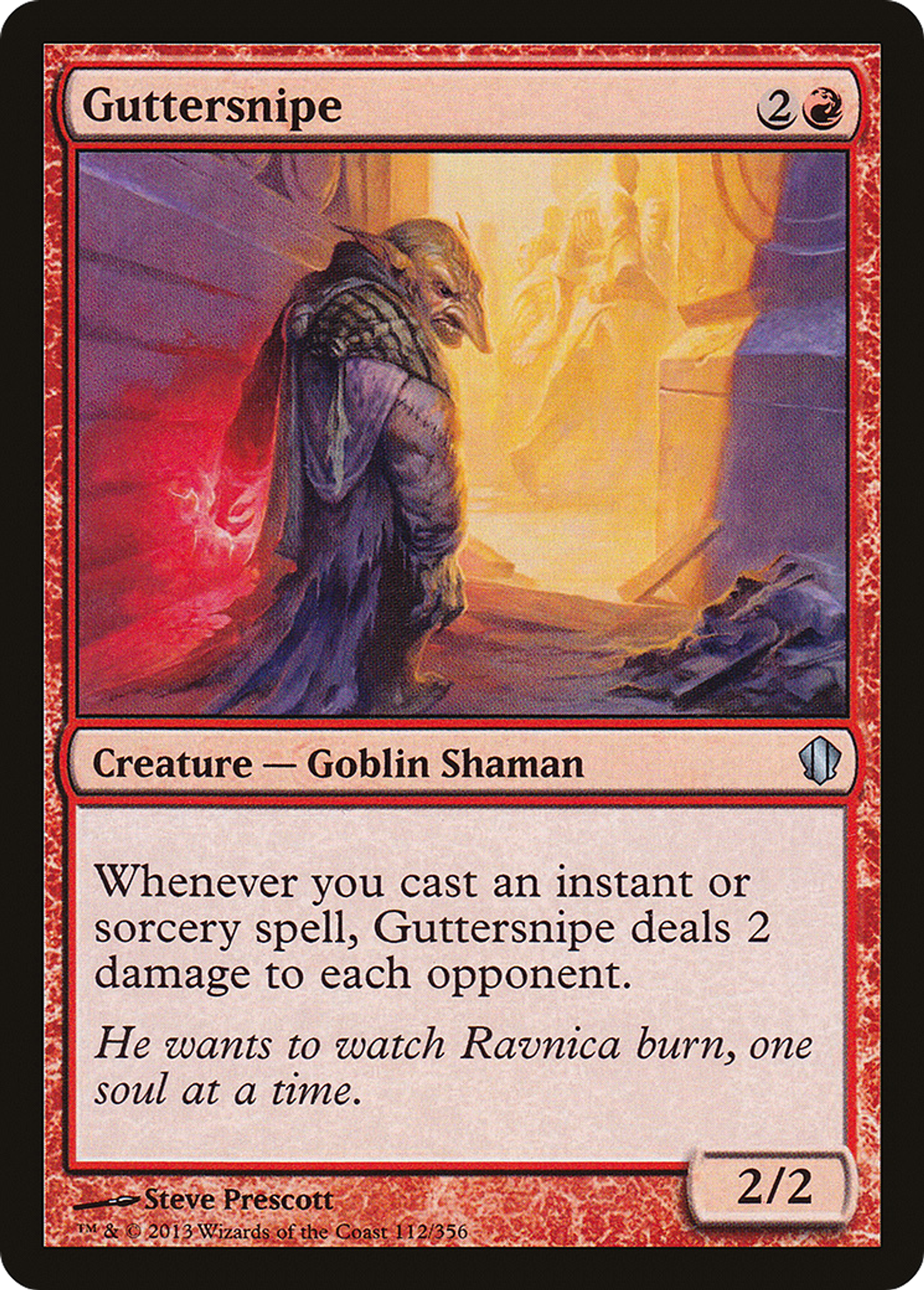 Guttersnipe — Commander 2013 — Magic: The Gathering