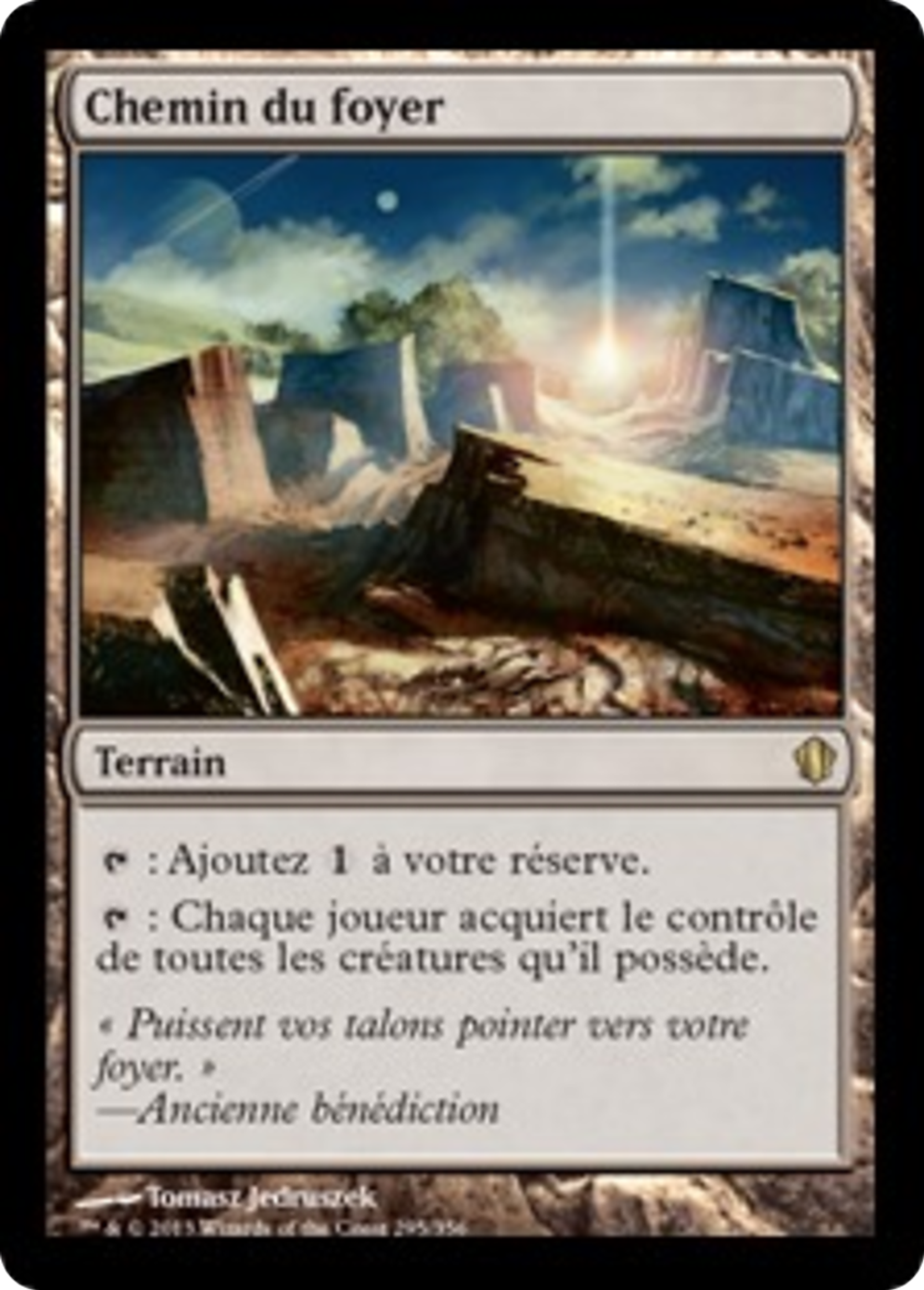 Chemin du foyer — Commander 2013 — Magic: The Gathering