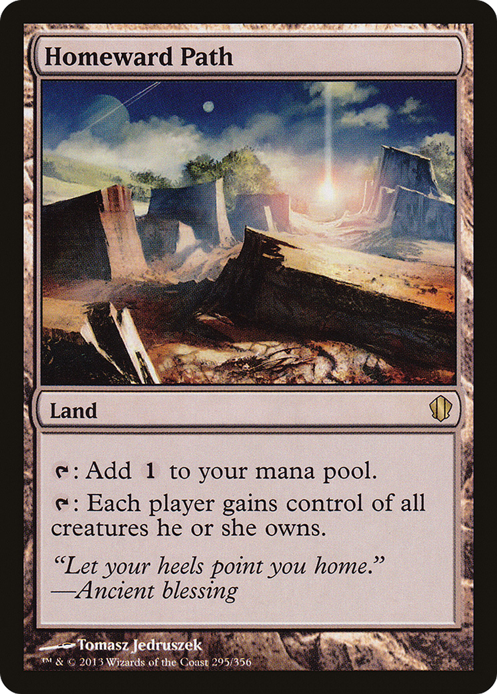 Homeward Path — Commander 2013 — Magic: The Gathering
