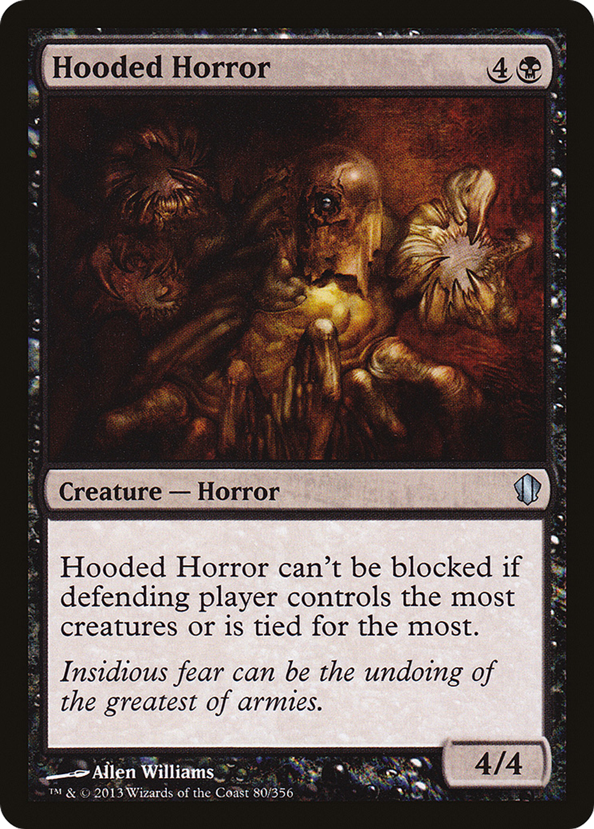 Hooded Horror — Commander 2013 — Magic: The Gathering