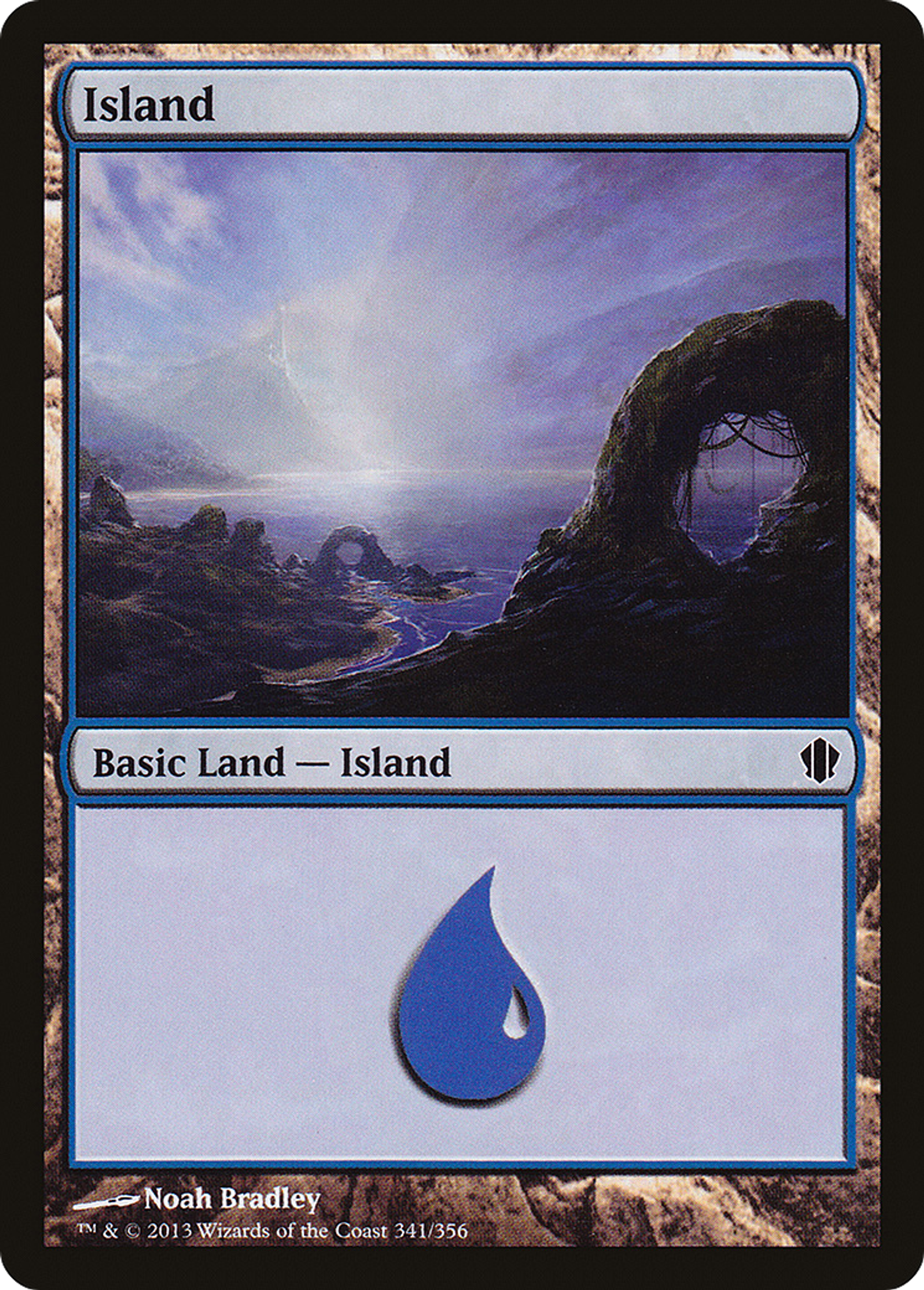 Island — Commander 2013 — Magic: The Gathering