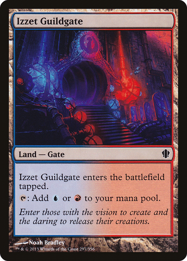 Izzet Guildgate — Commander 2013 — Magic: The Gathering