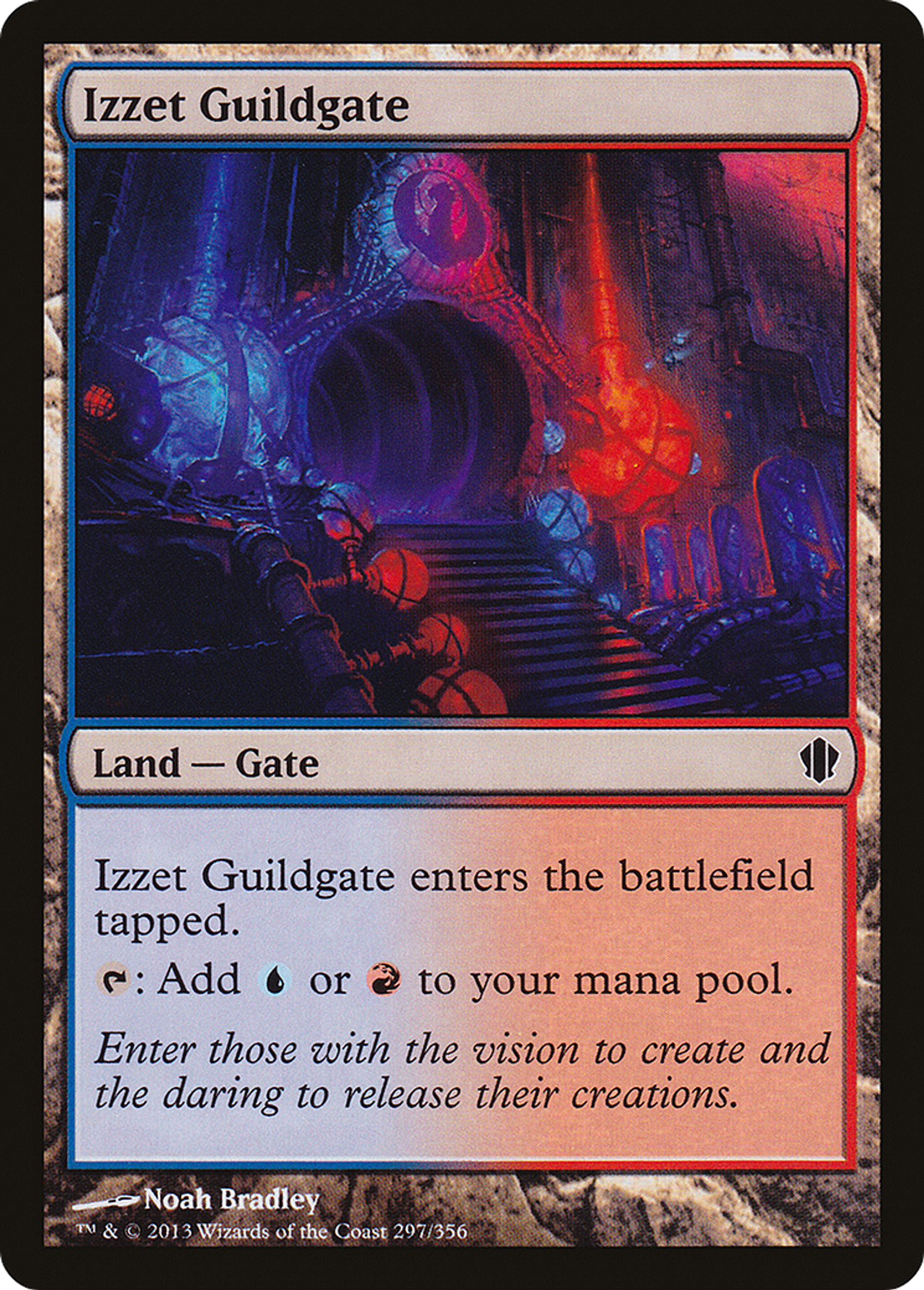 Izzet Guildgate — Commander 2013 — Magic: The Gathering