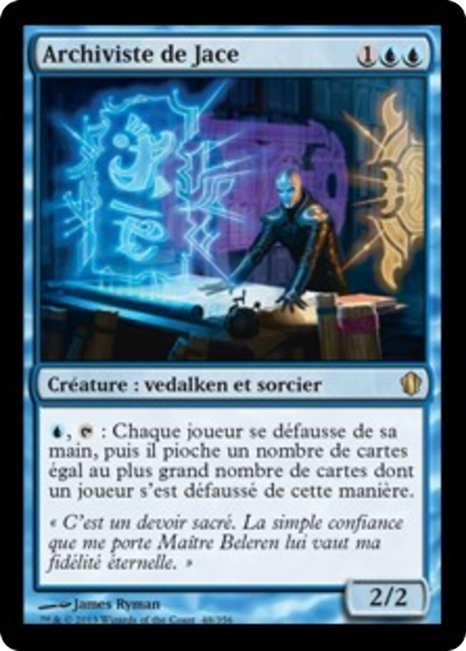 Archiviste de Jace — Commander 2013 — Magic: The Gathering