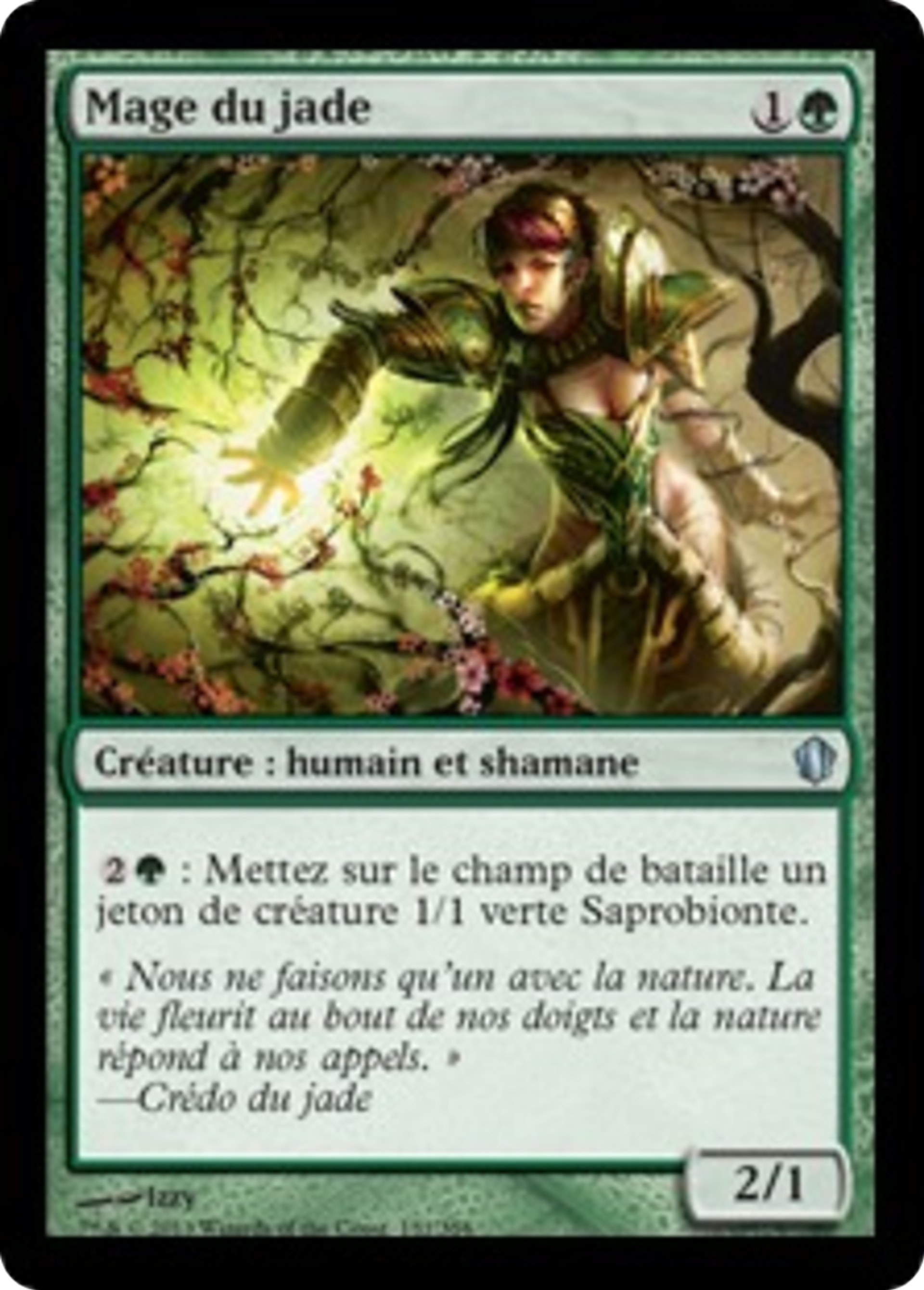 Mage du jade — Commander 2013 — Magic: The Gathering