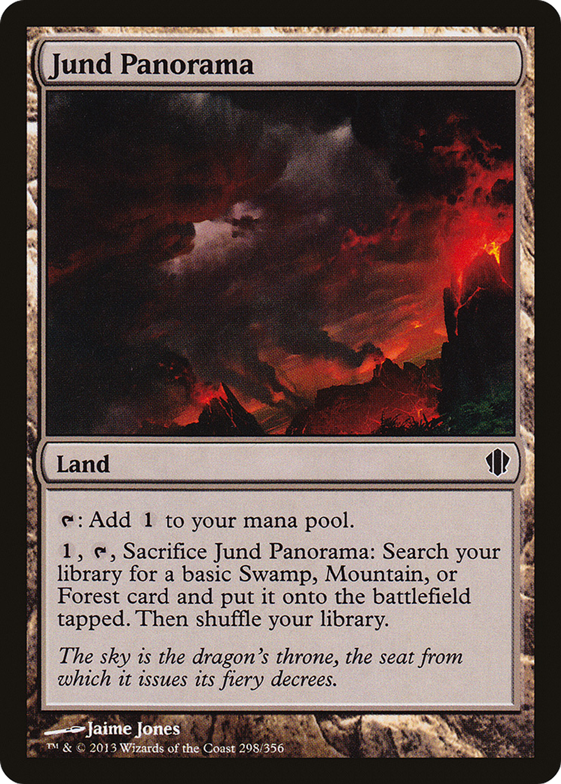 Jund Panorama — Commander 2013 — Magic: The Gathering