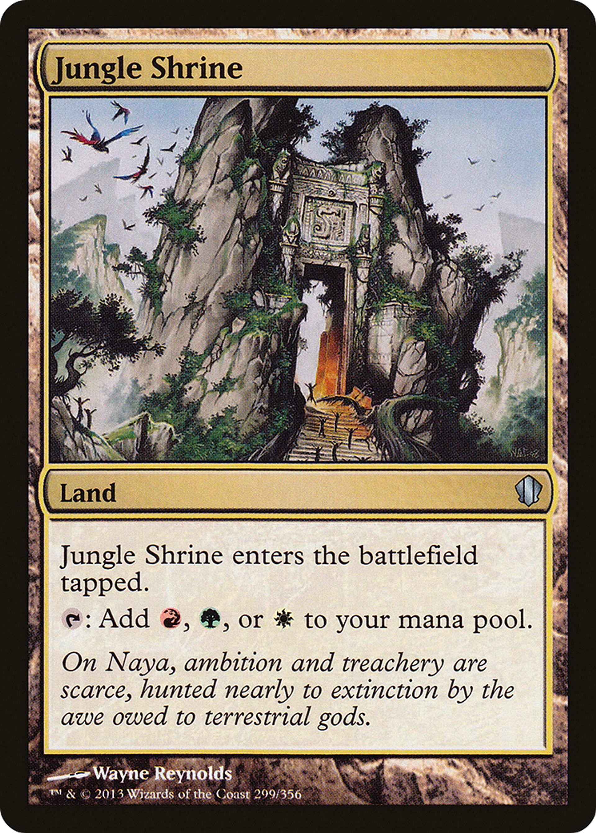 Jungle Shrine — Commander 2013 — Magic: The Gathering