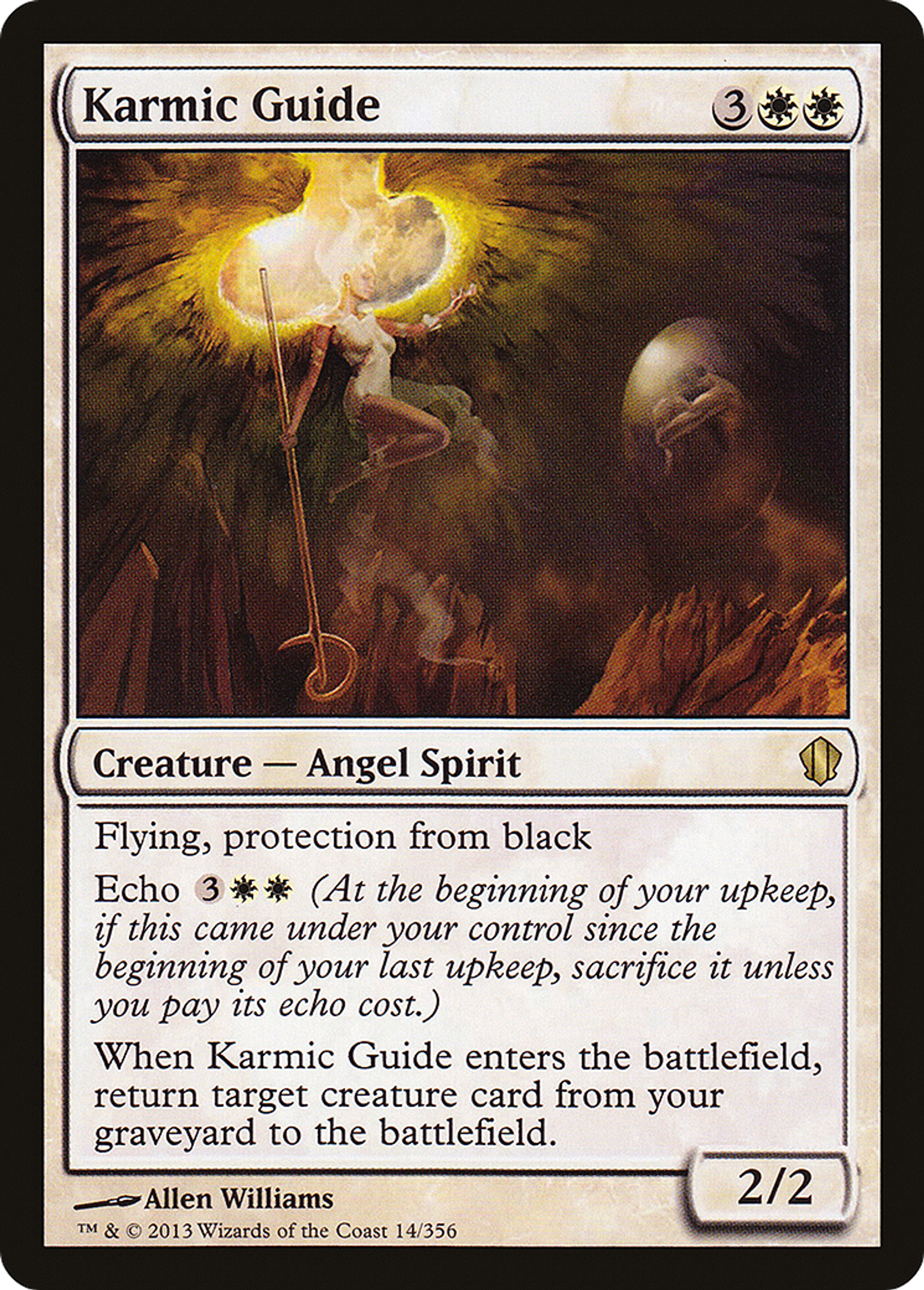 Karmic Guide — Commander 2013 — Magic: The Gathering
