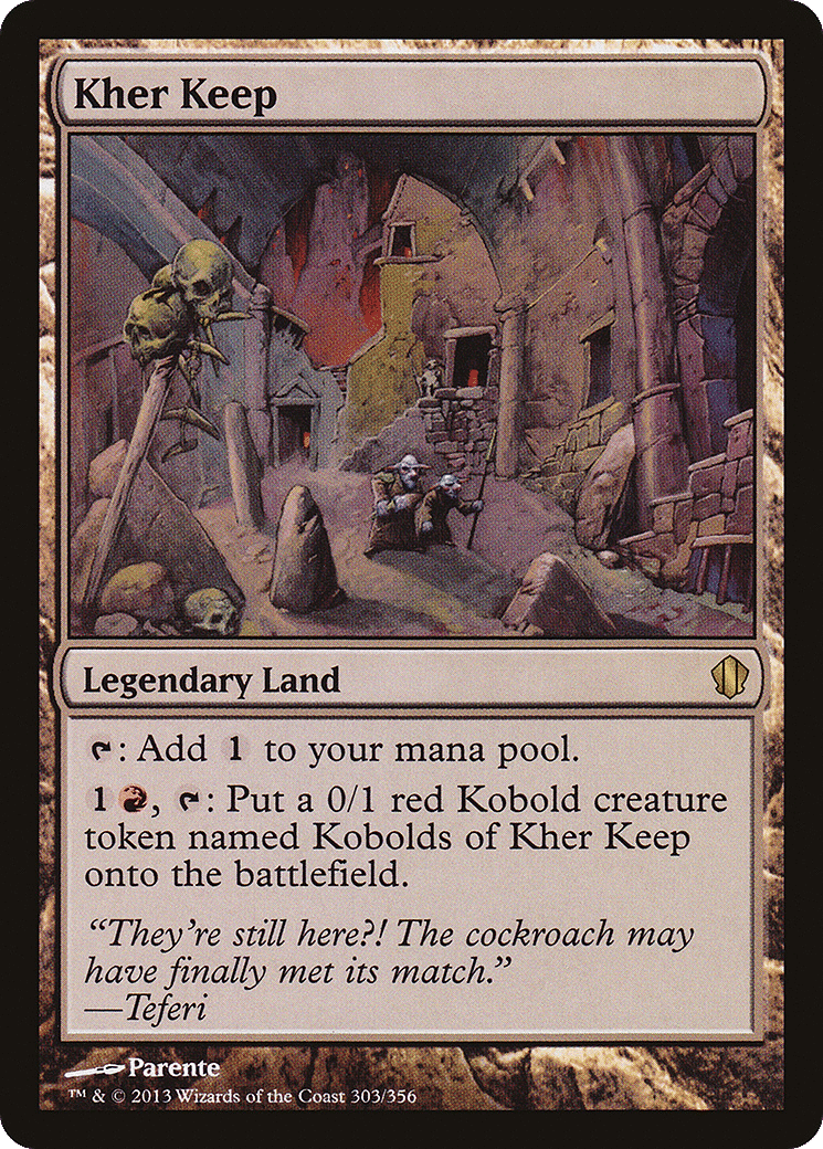 Kher Keep — Commander 2013 — Magic: The Gathering