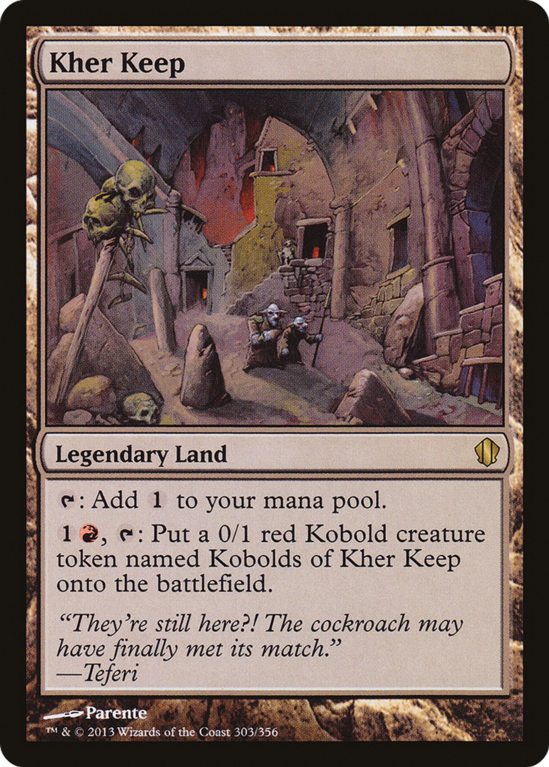 Kher Keep — Commander 2013 — Magic: The Gathering