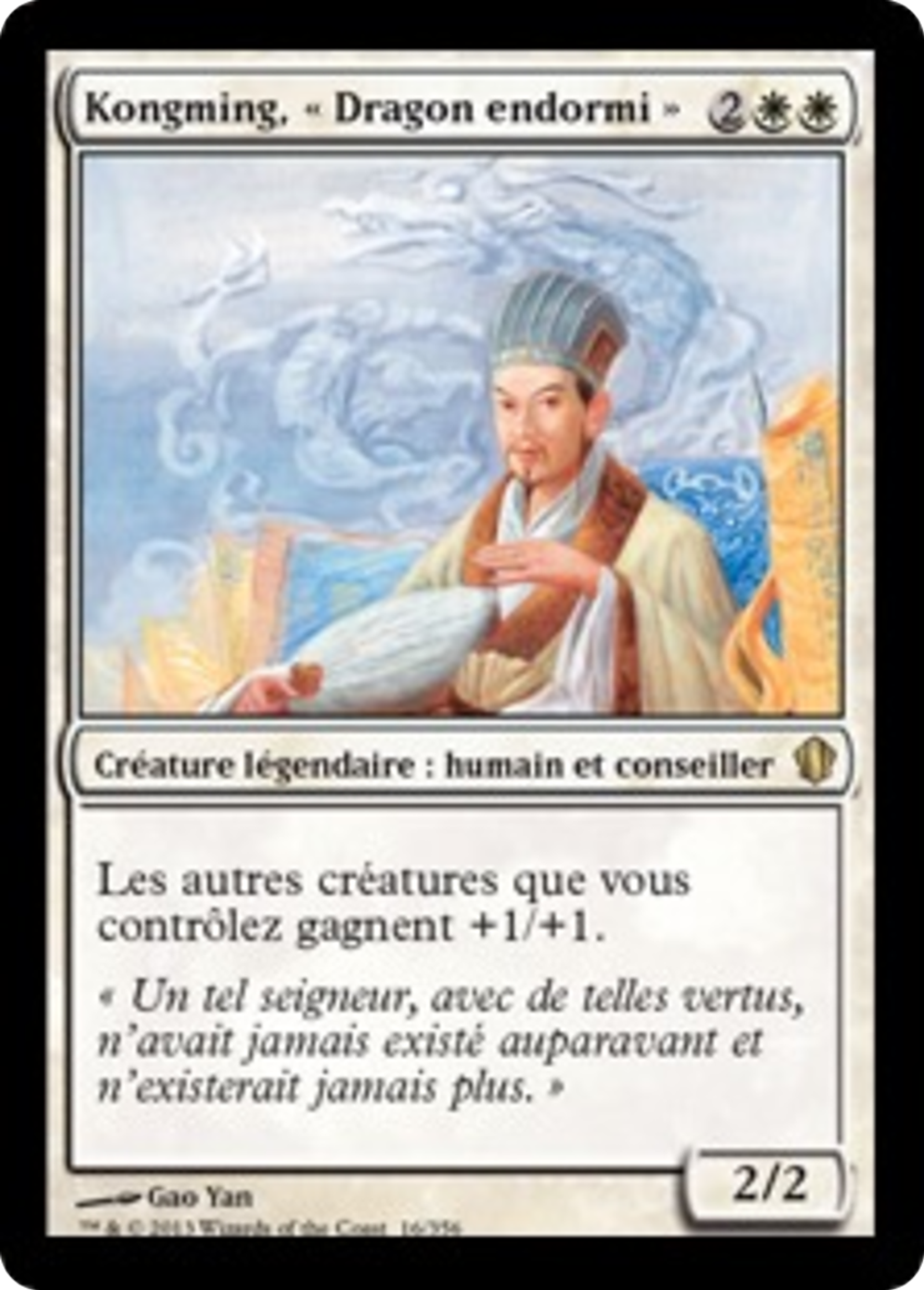Kongming, « Dragon endormi » — Commander 2013 — Magic: The Gathering