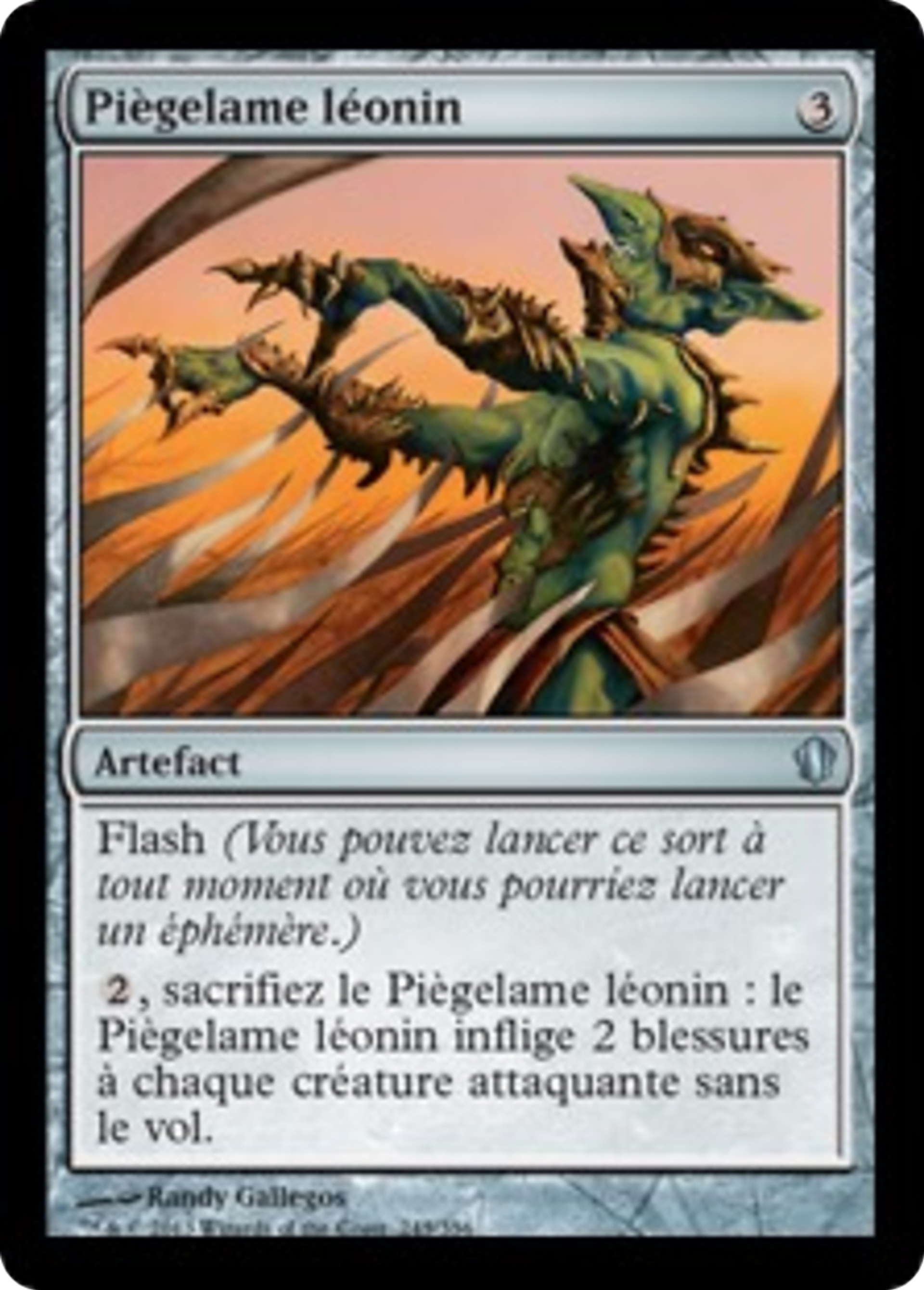 Piègelame léonin — Commander 2013 — Magic: The Gathering