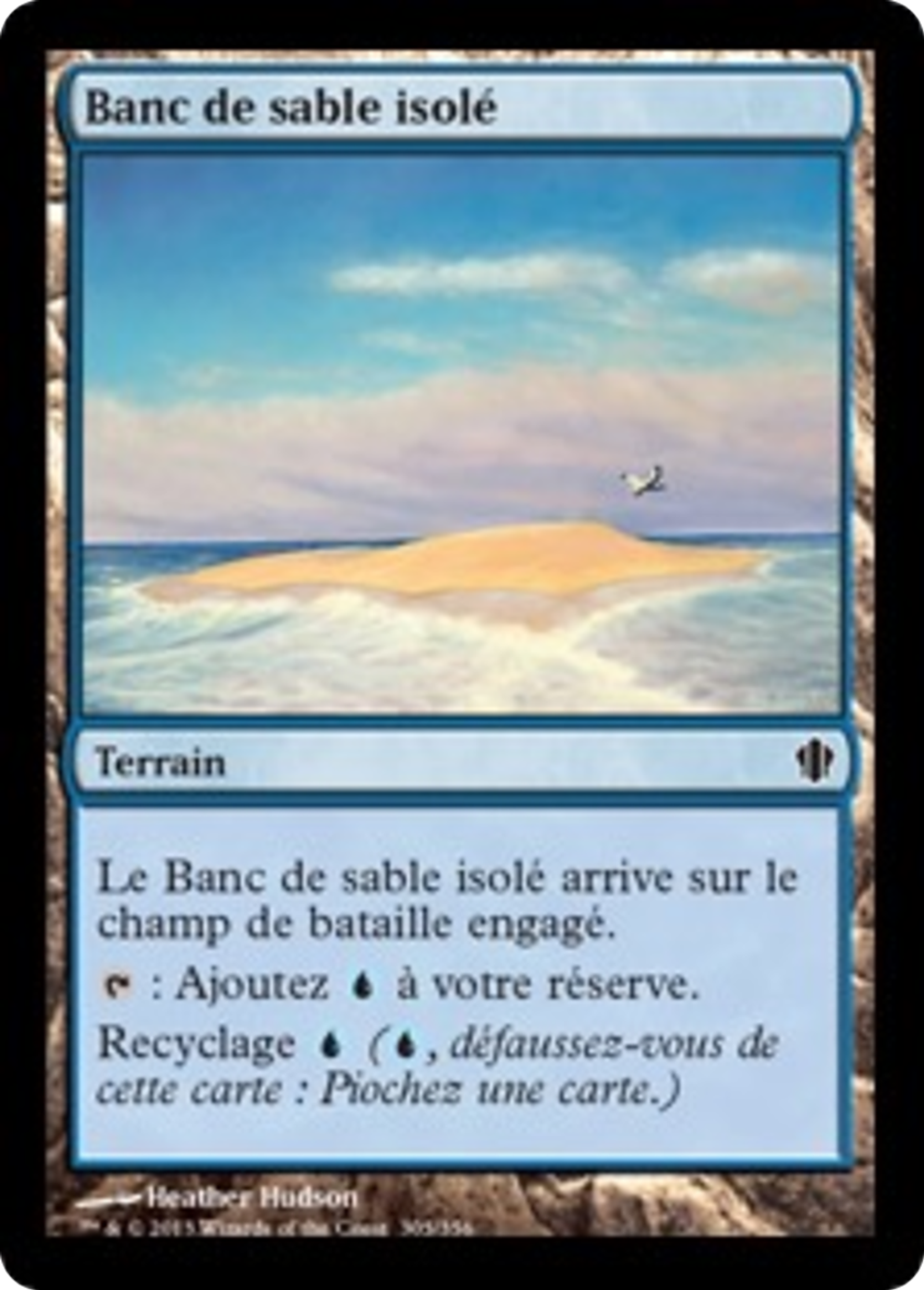 Banc de sable isolé — Commander 2013 — Magic: The Gathering