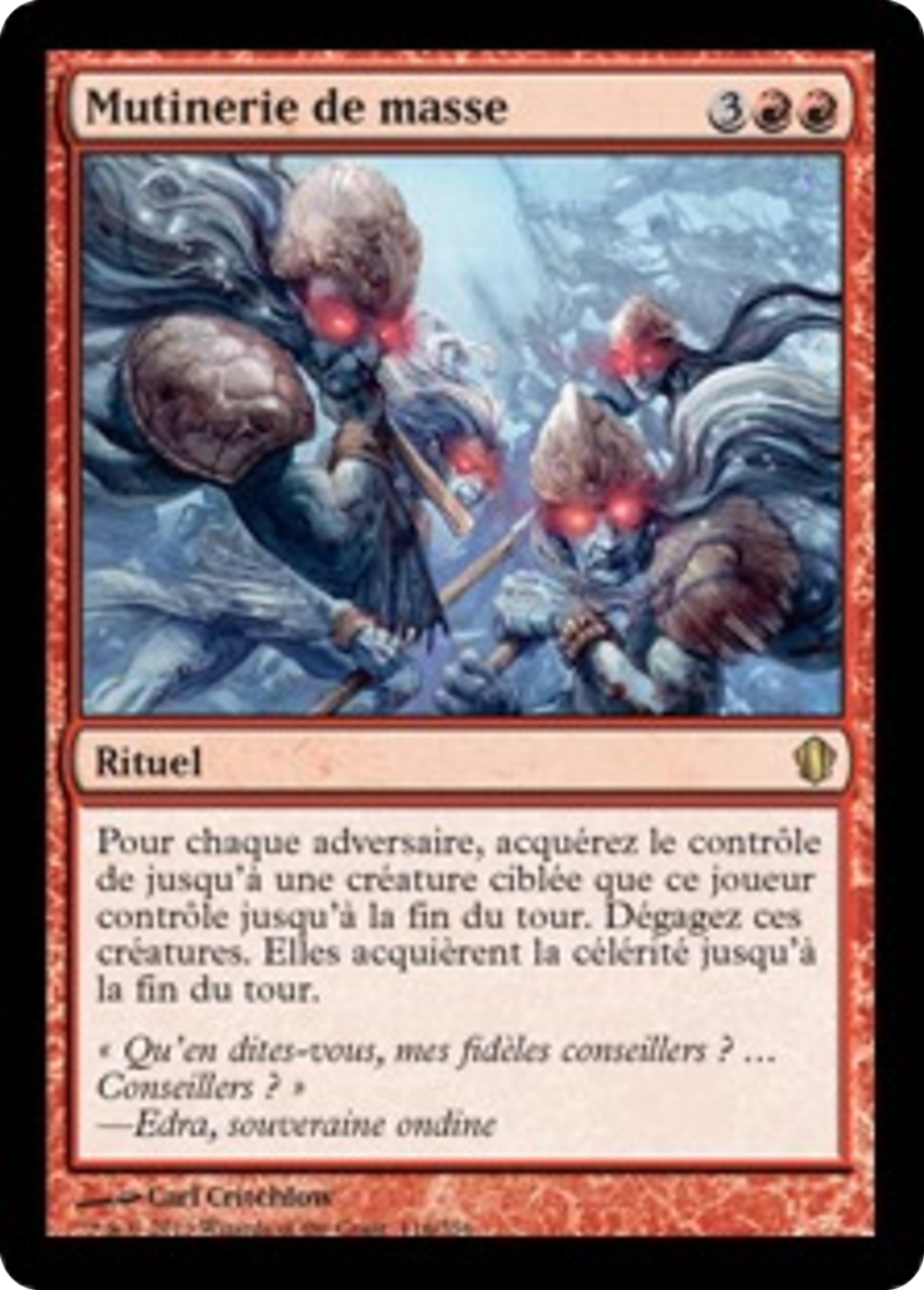 Mutinerie de masse — Commander 2013 — Magic: The Gathering