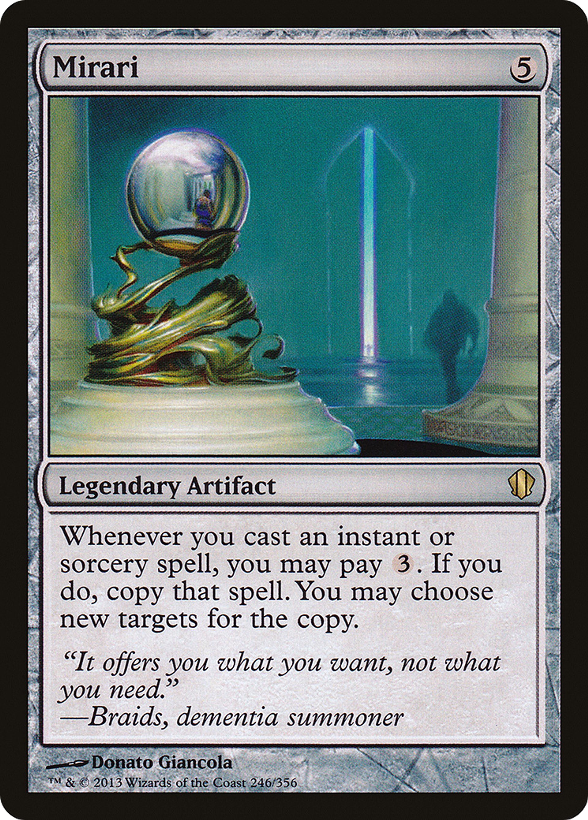 Mirari — Commander 2013 — Magic: The Gathering