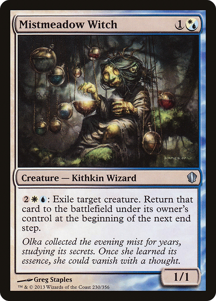 Mistmeadow Witch — Commander 2013 — Magic: The Gathering