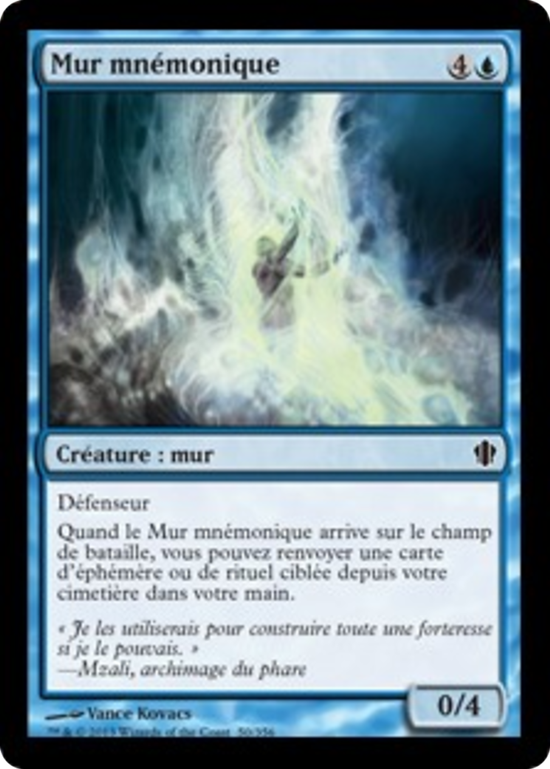 Mur mnémonique — Commander 2013 — Magic: The Gathering