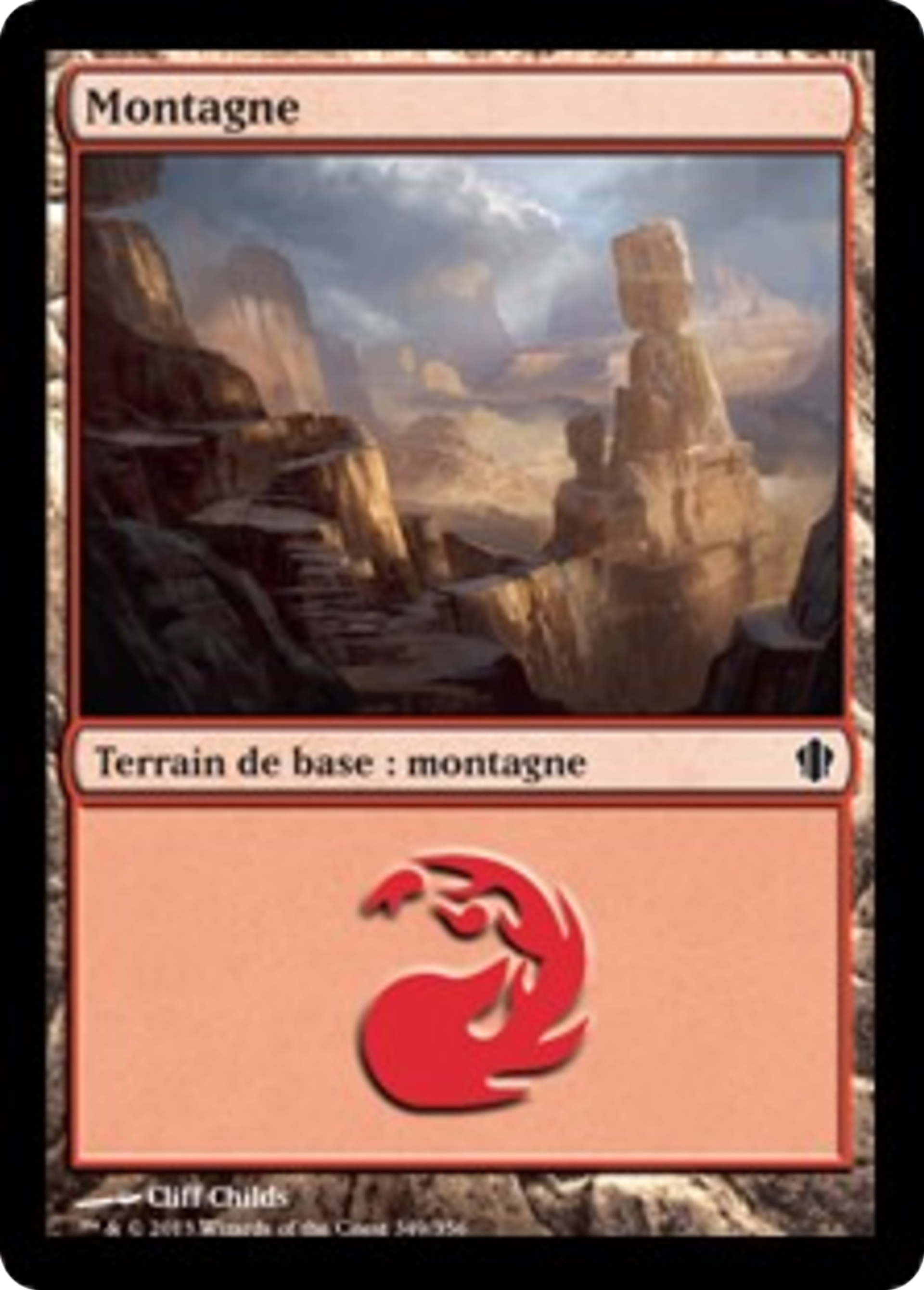 Montagne — Commander 2013 — Magic: The Gathering