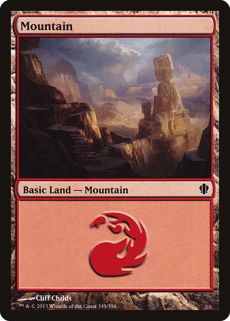 Mountain — Commander 2013 — Magic: The Gathering