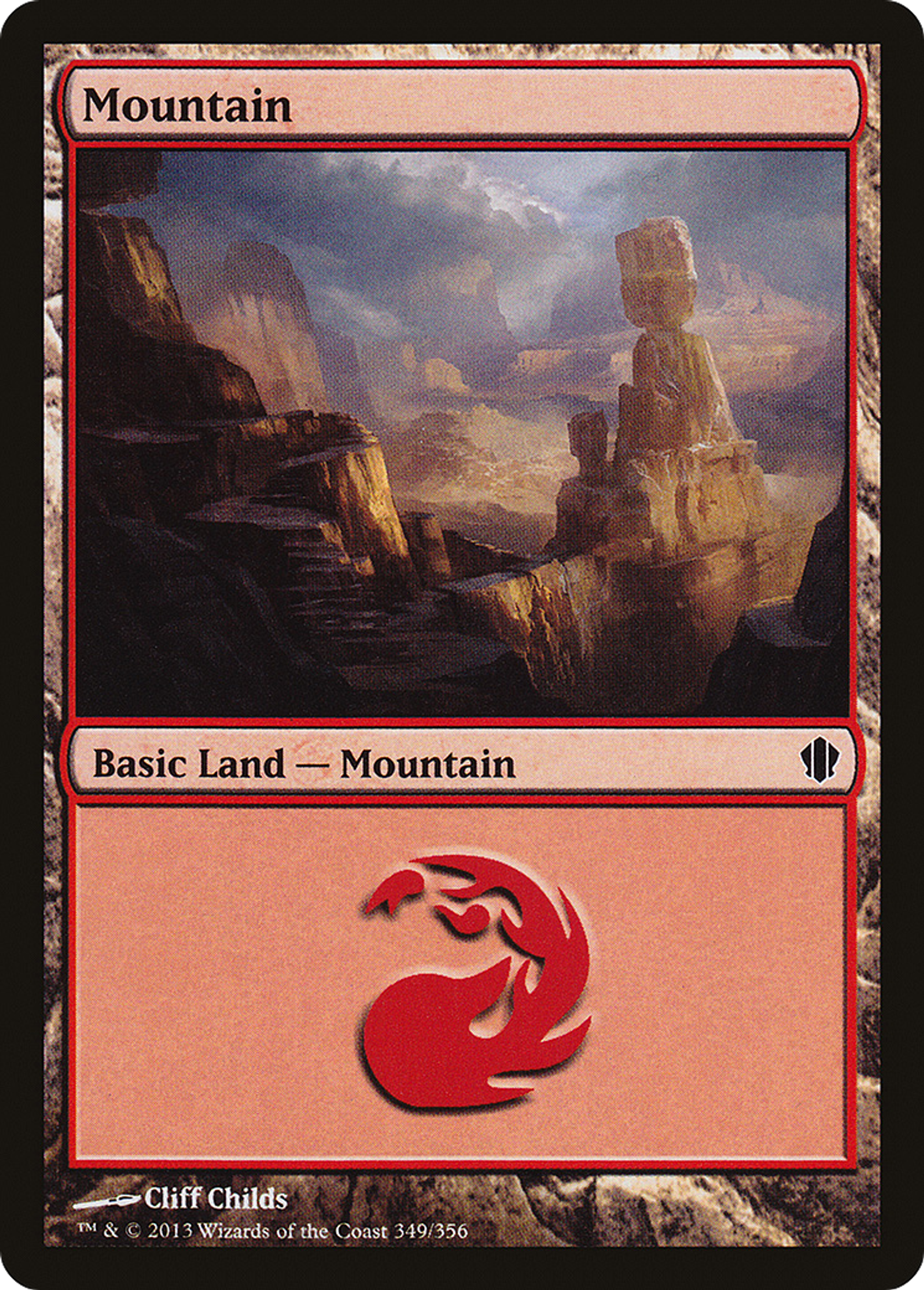 Mountain — Commander 2013 — Magic: The Gathering