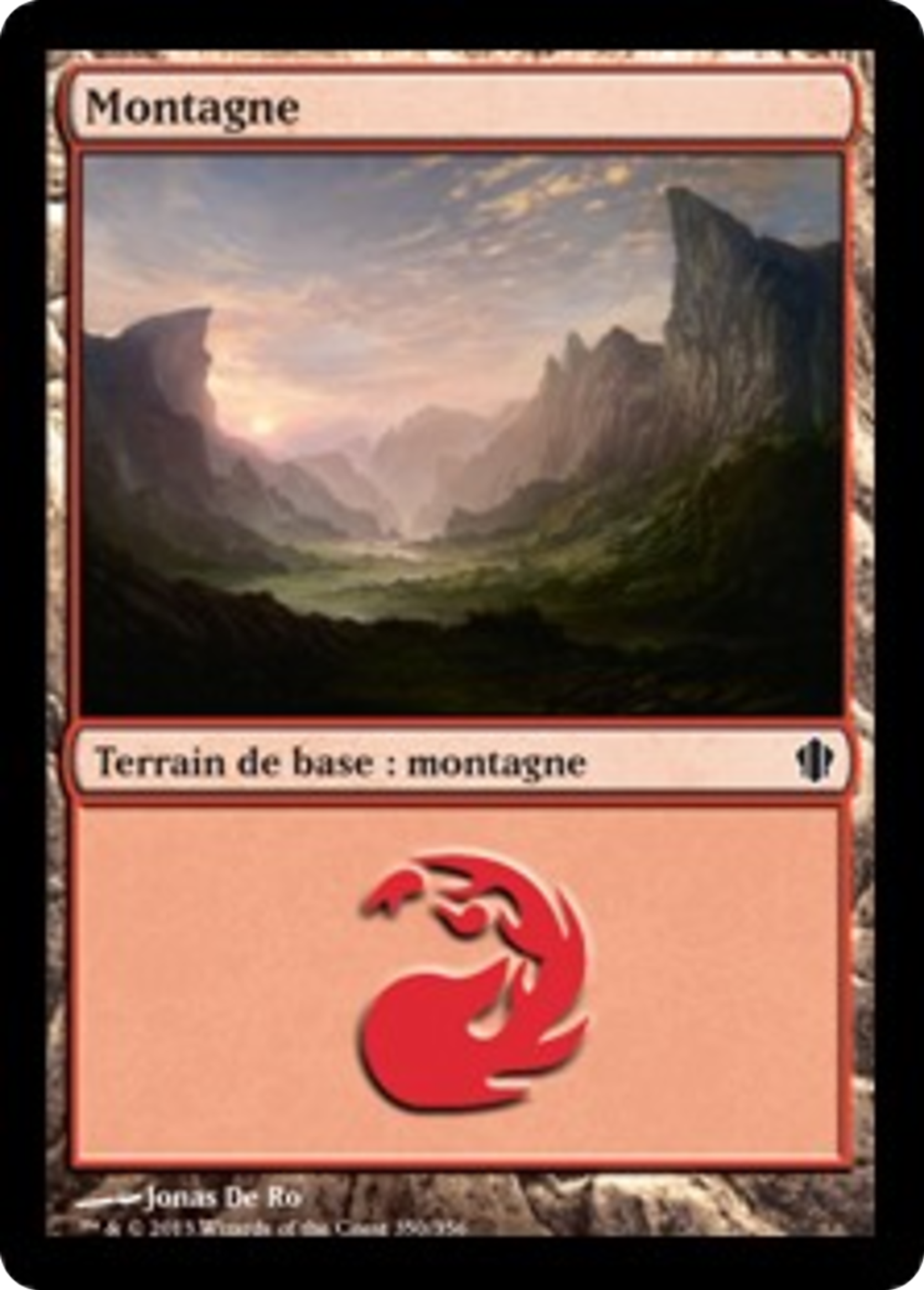 Montagne — Commander 2013 — Magic: The Gathering