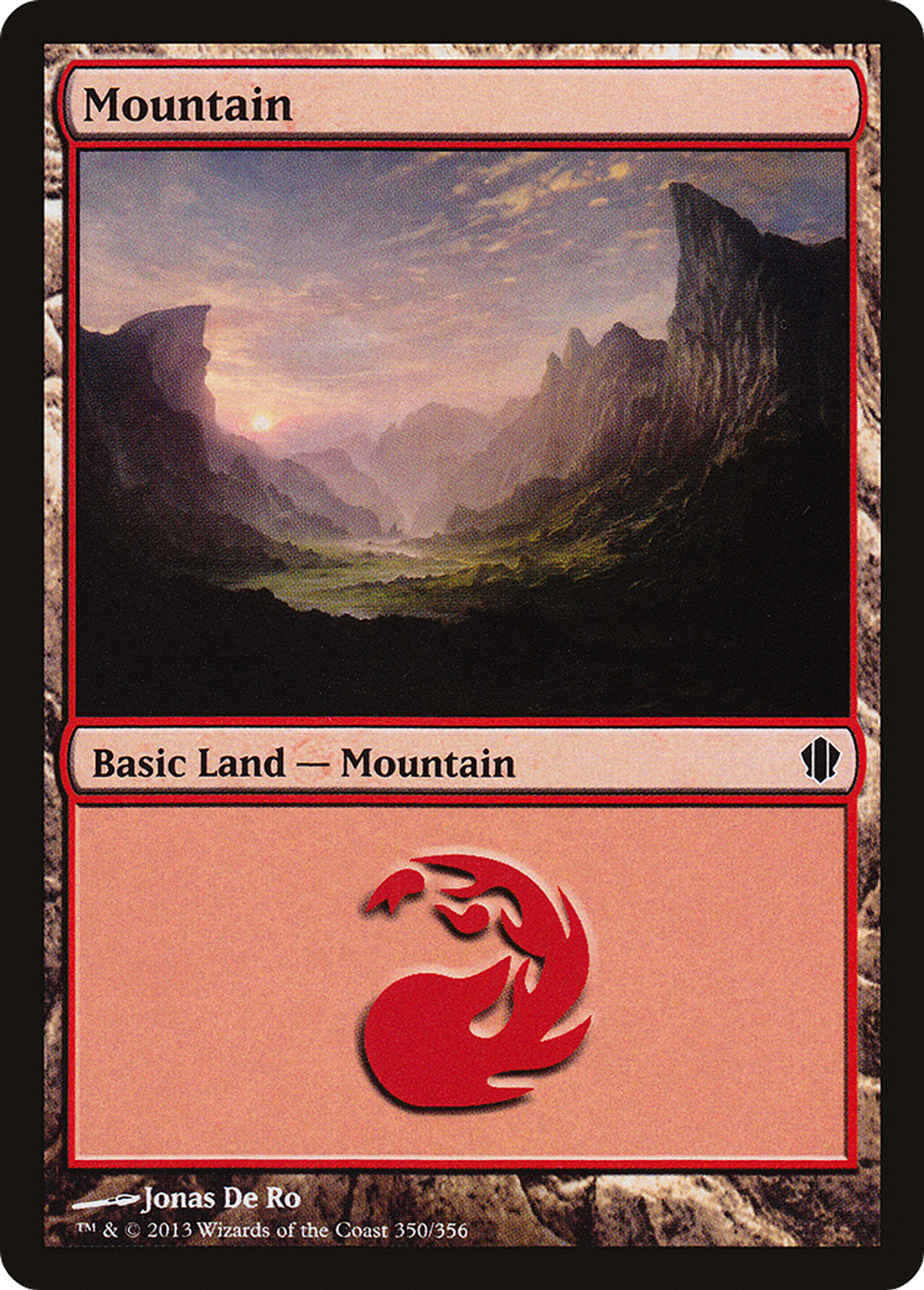 Mountain — Commander 2013 — Magic: The Gathering