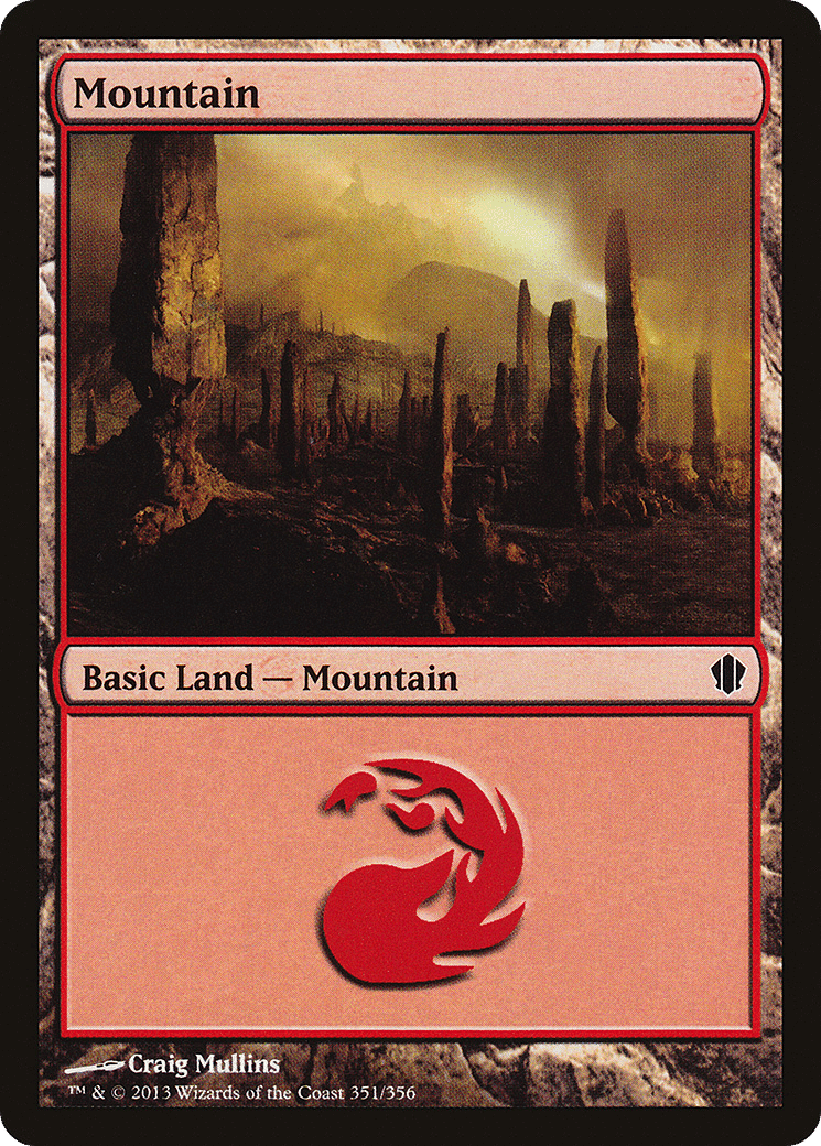 Mountain — Commander 2013 — Magic: The Gathering