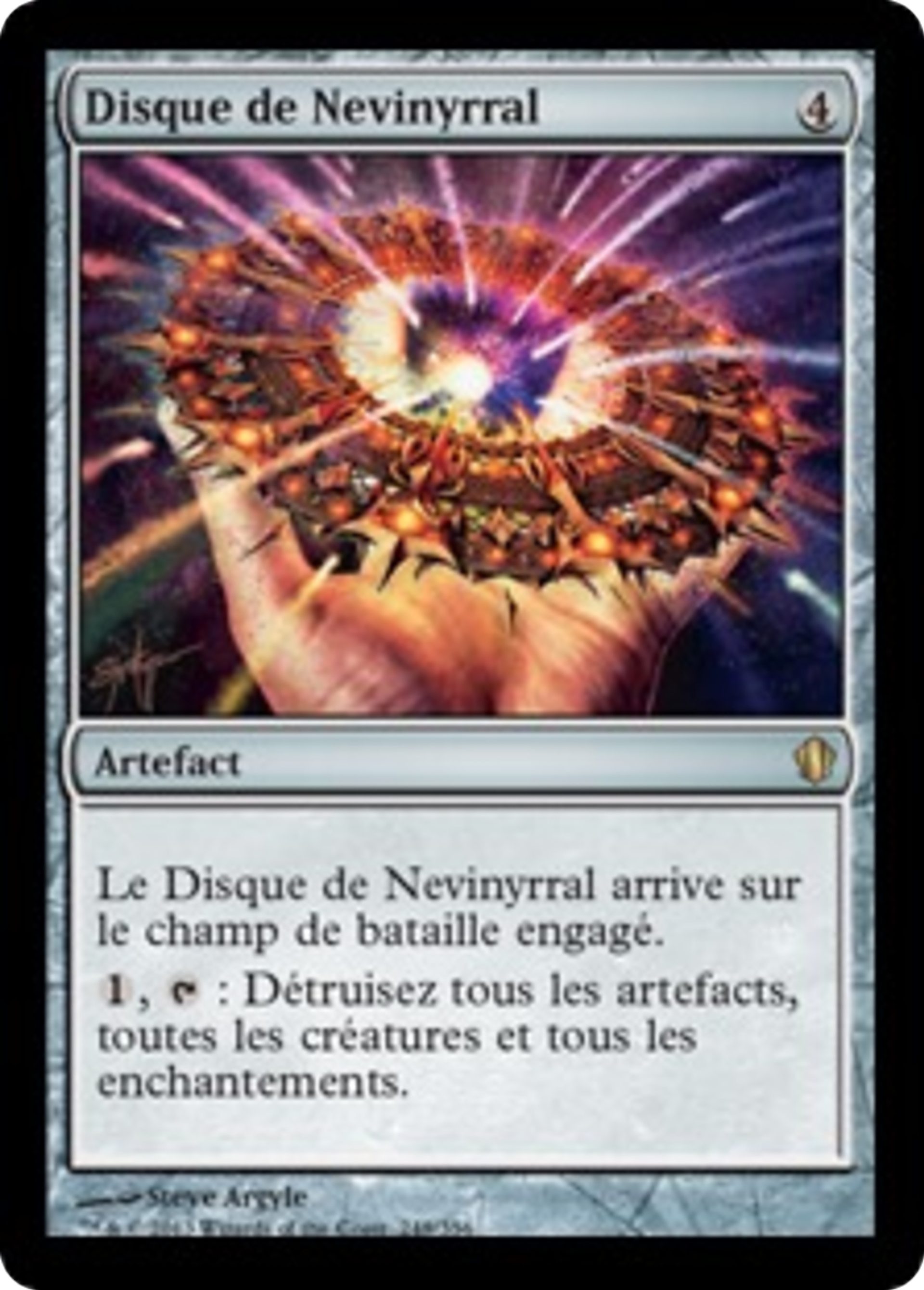 Disque de Nevinyrral — Commander 2013 — Magic: The Gathering