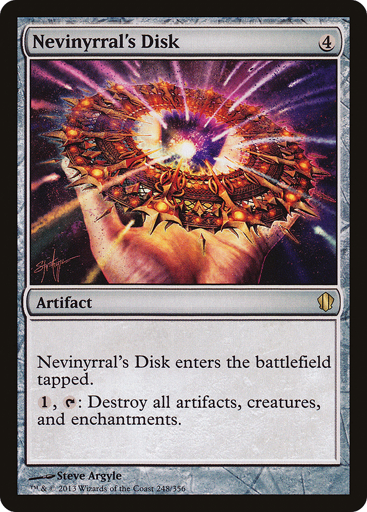 Nevinyrral's Disk — Commander 2013 — Magic: The Gathering